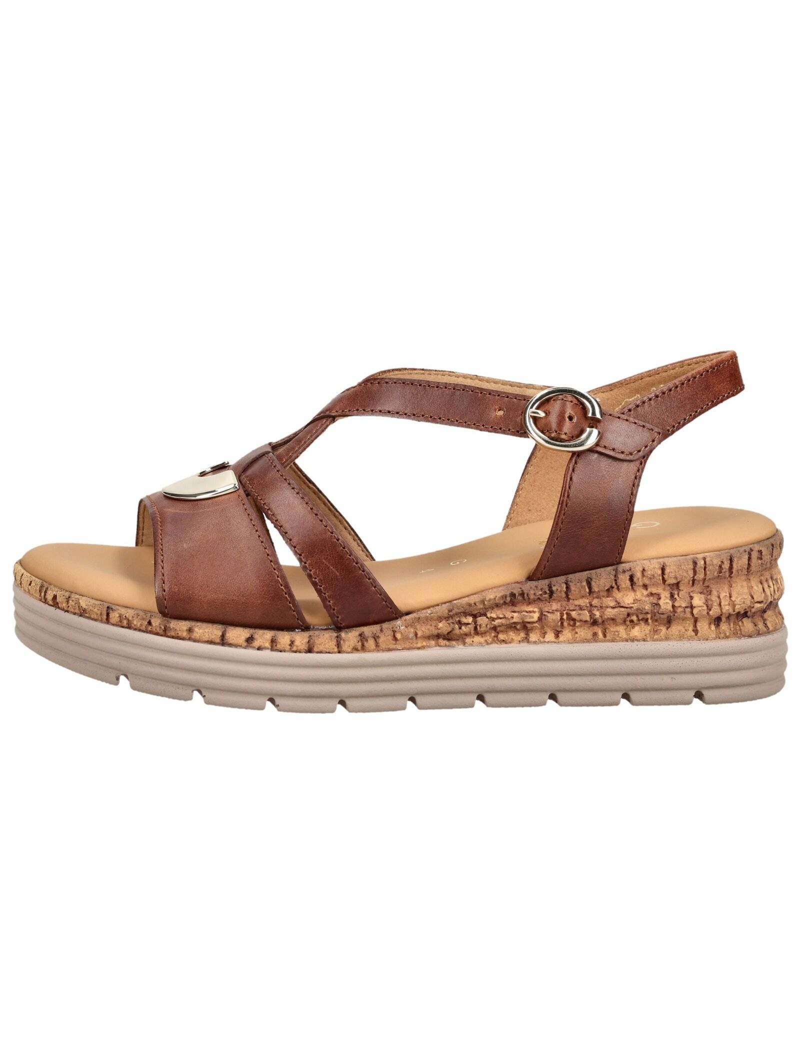 Gabor Comfort Keilsandalette "Gabor Comfort Sandalen Glattleder" günstig online kaufen