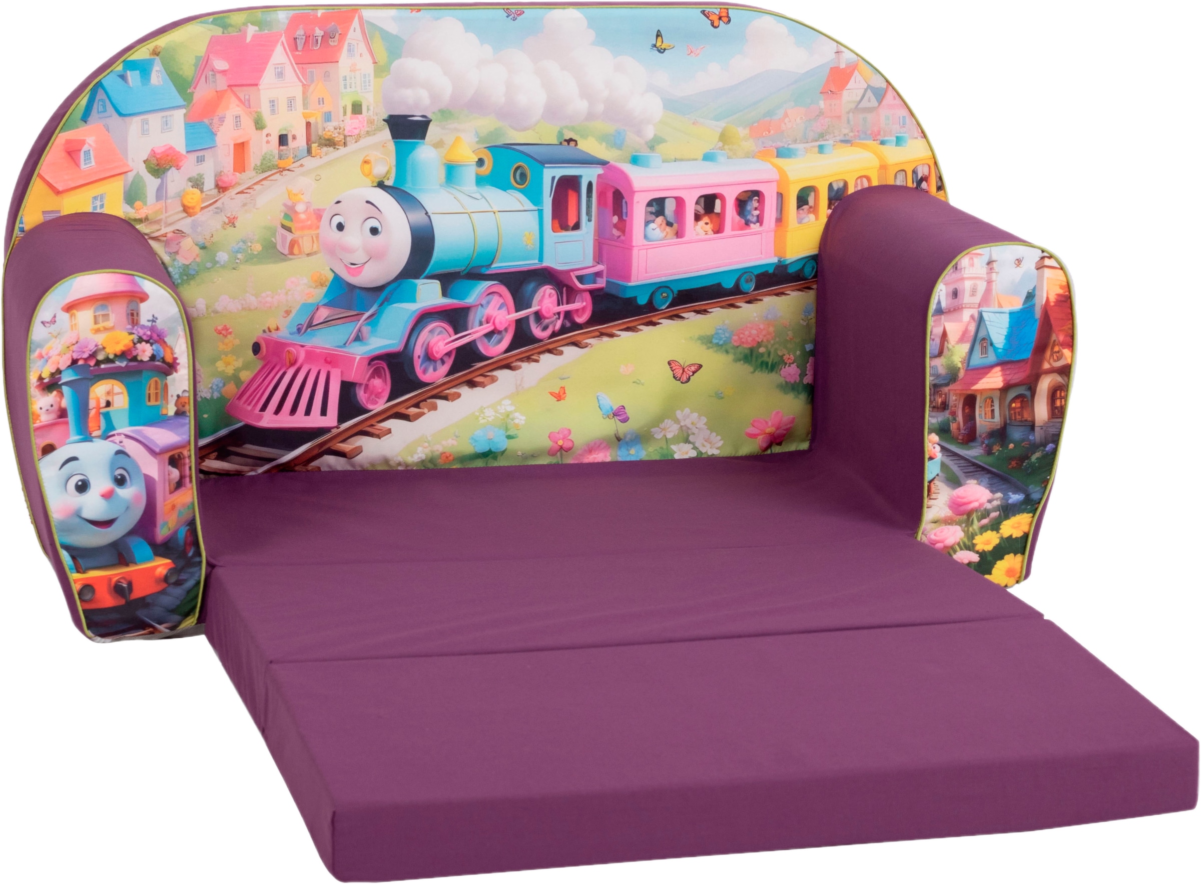 Knorrtoys® Sofa »Happy train« für Kinder; Made in Europe