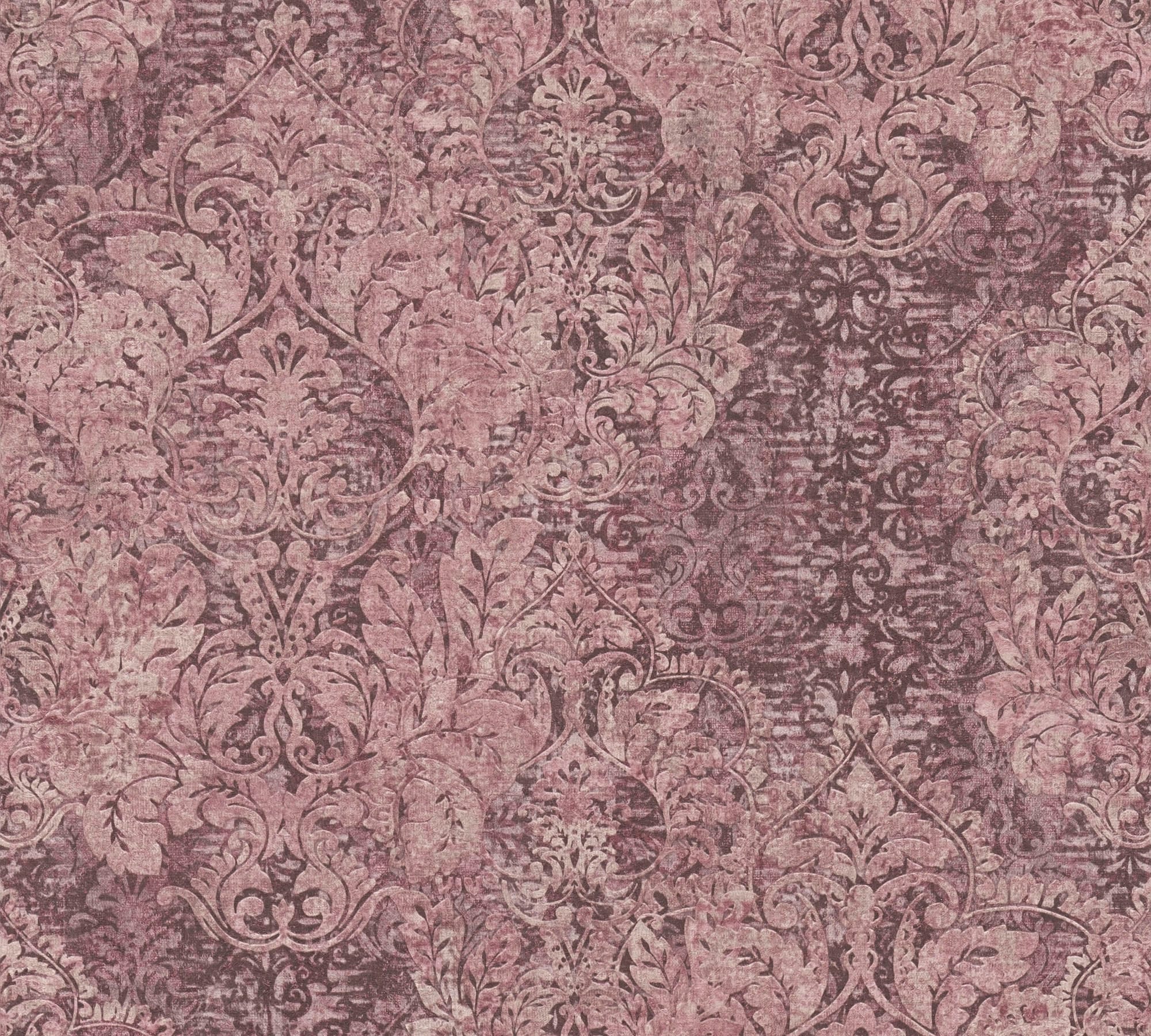 living walls Vliestapete "Mata Hari" Barock Glitzermuster ornamental leicht strukturiert Vintagetapete Tapete Barock Tapeten Wohnzimmer Schlafzimmer Küche Flur