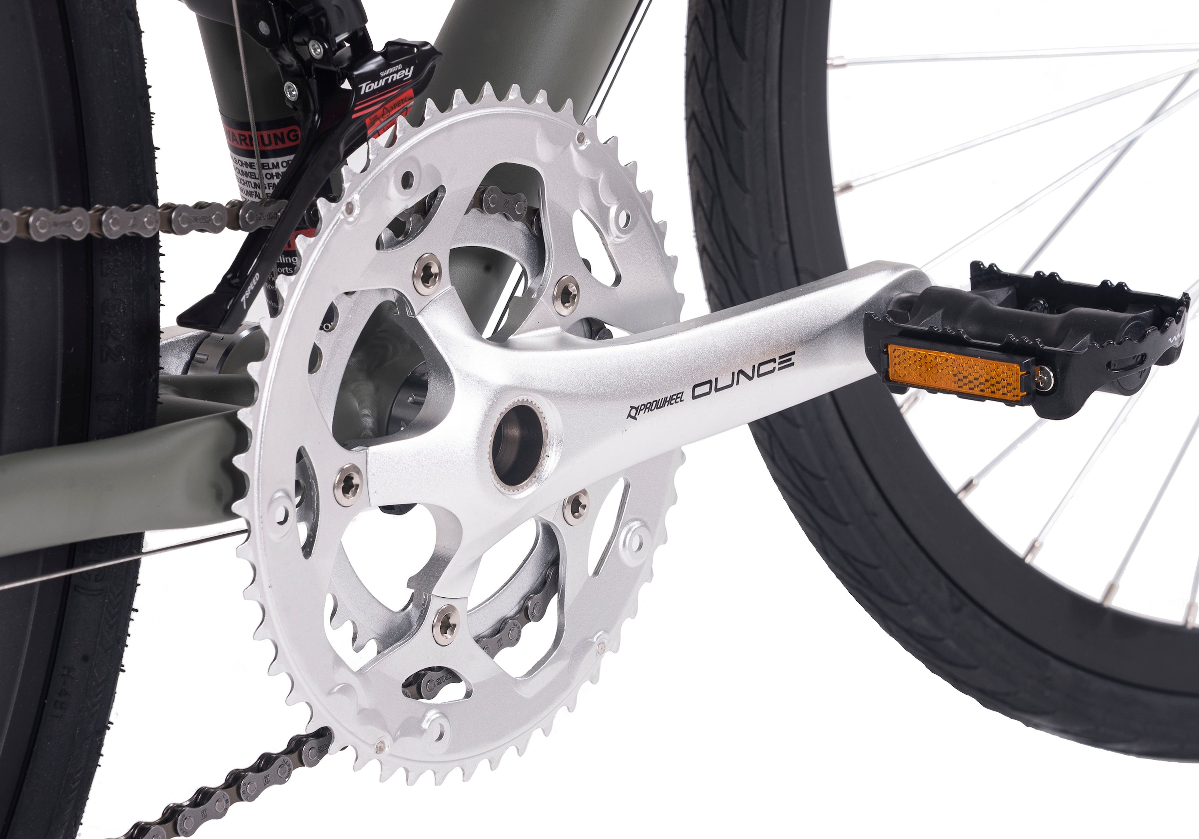 Adore Gravelbike »Gravelbike Rennrad 28'' G3006 grau RH 56 cm Adore«, 14 Gang, Shimano, Tourney Schaltwerk, Kettenschaltung