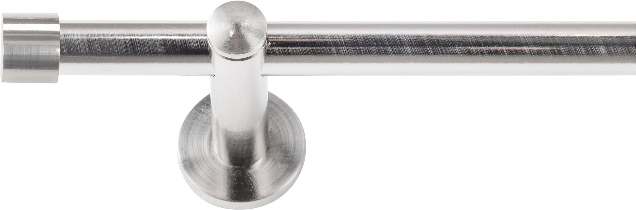 SN DECO GROUP Gardinenstange "Gardinenstange Brest Ø 19 mm, 1-läufig, Fixmaß, verschraubt, Stahl" Ø 19 mm Fixmaß;kürzbar
