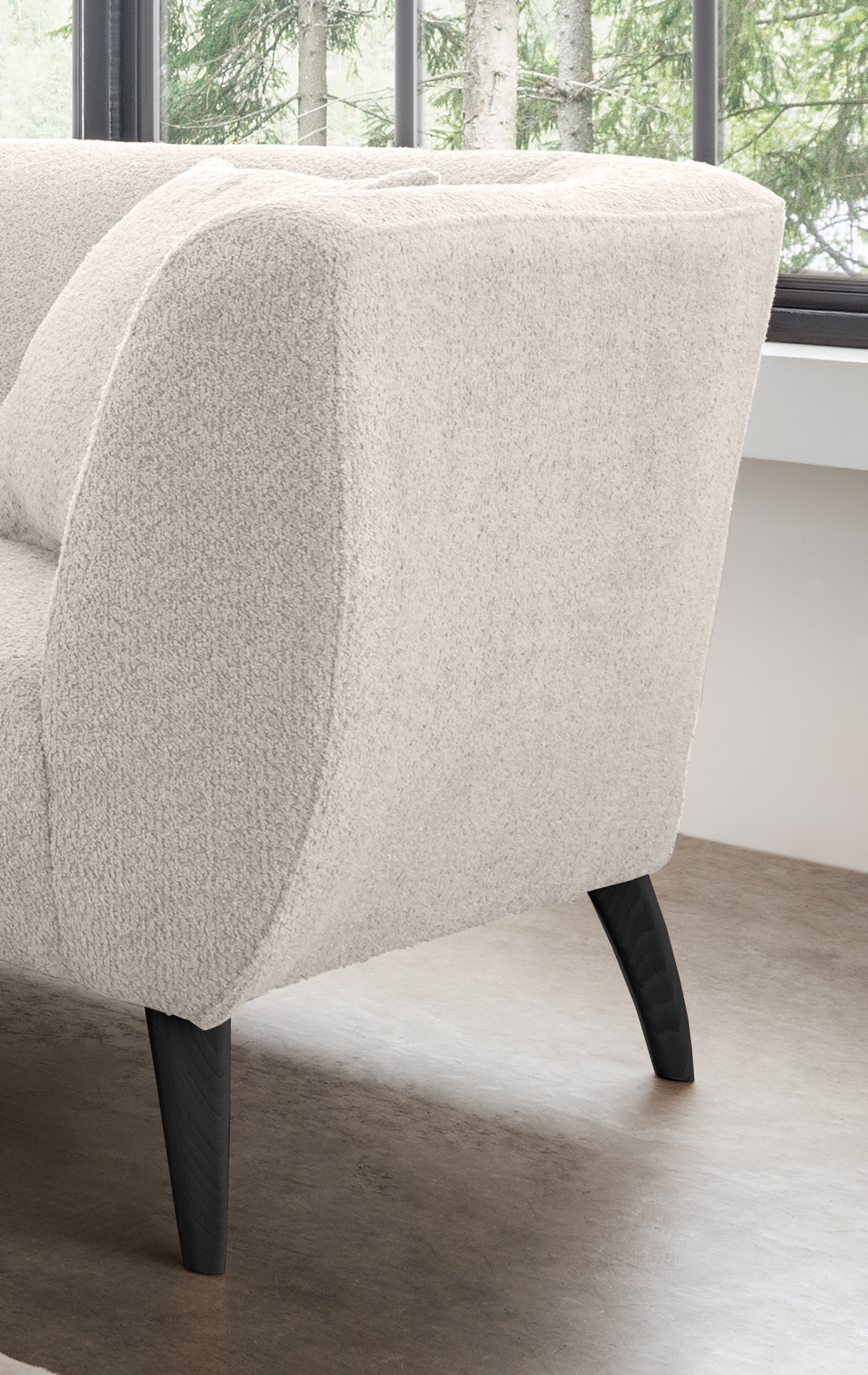 INOSIGN Polstergarnitur »Colori«, (Set, 2 tlg., 3-Sitzer und 2-Sitzer), auch als Loveseat erhältlich