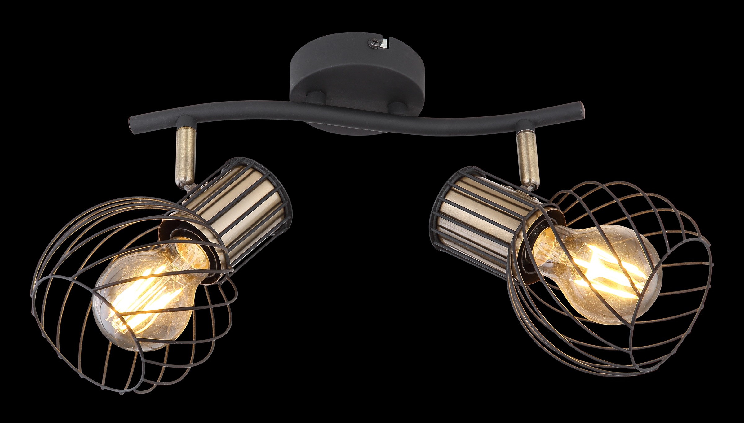 GLOBO LIGHTING Deckenstrahler »ARGUSTO« E27 1 Stk. Spot Deckenspot Flur Schlafzimmer Wohnzimmer