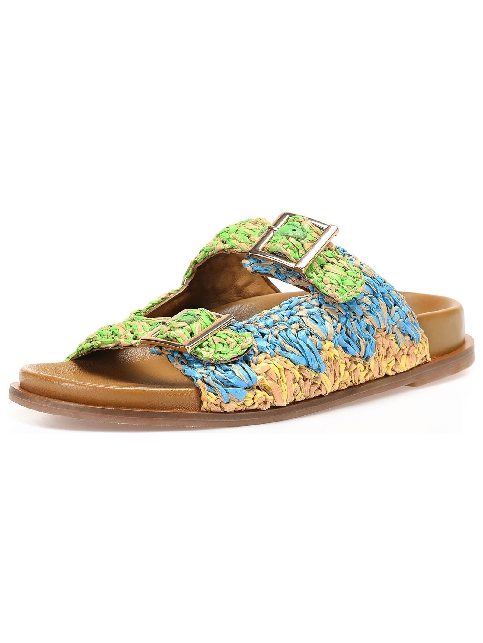 INUOVO Pantolette "INUOVO Pantoletten Leder/Textil" günstig online kaufen