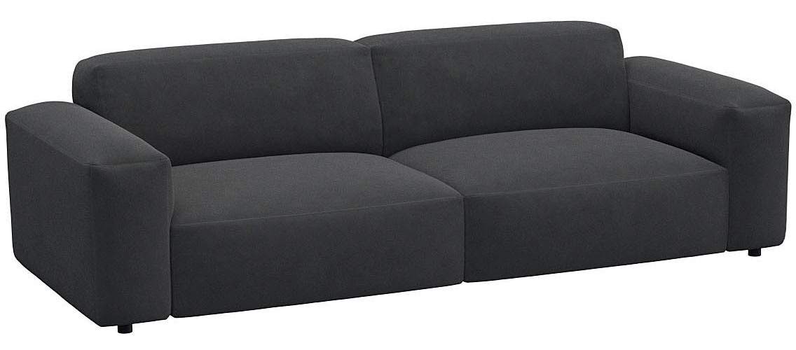 FLEXLUX 3-Sitzer »Lucera Sofa«, modern & anschmiegsam, Kaltschaum, Stahl-Wellenunterfederung