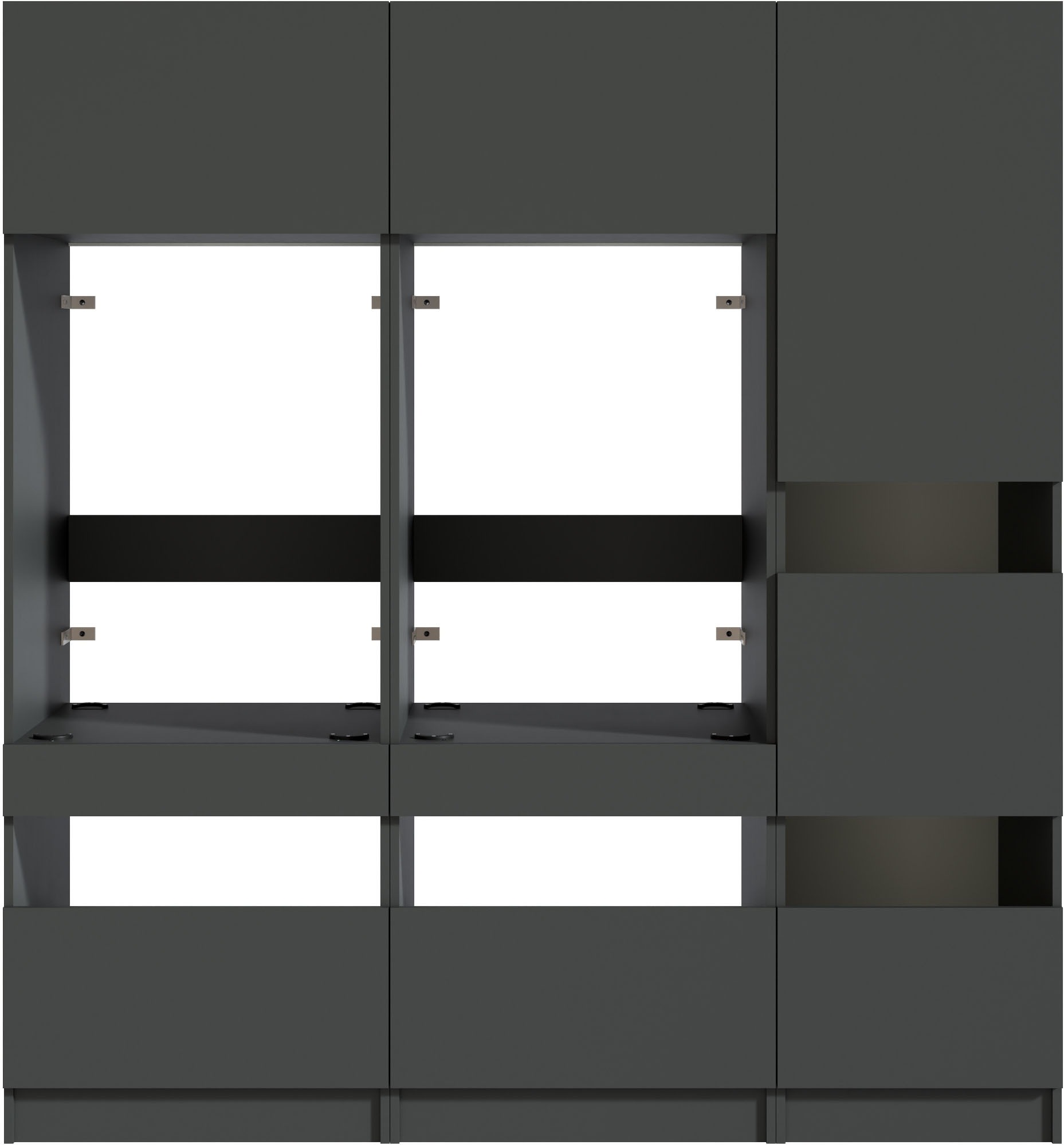 BASIC by Balculina Mehrzweckschrank-Set »Washhome B/T/H 186x68x200 cm« 3 Stk. tlg.