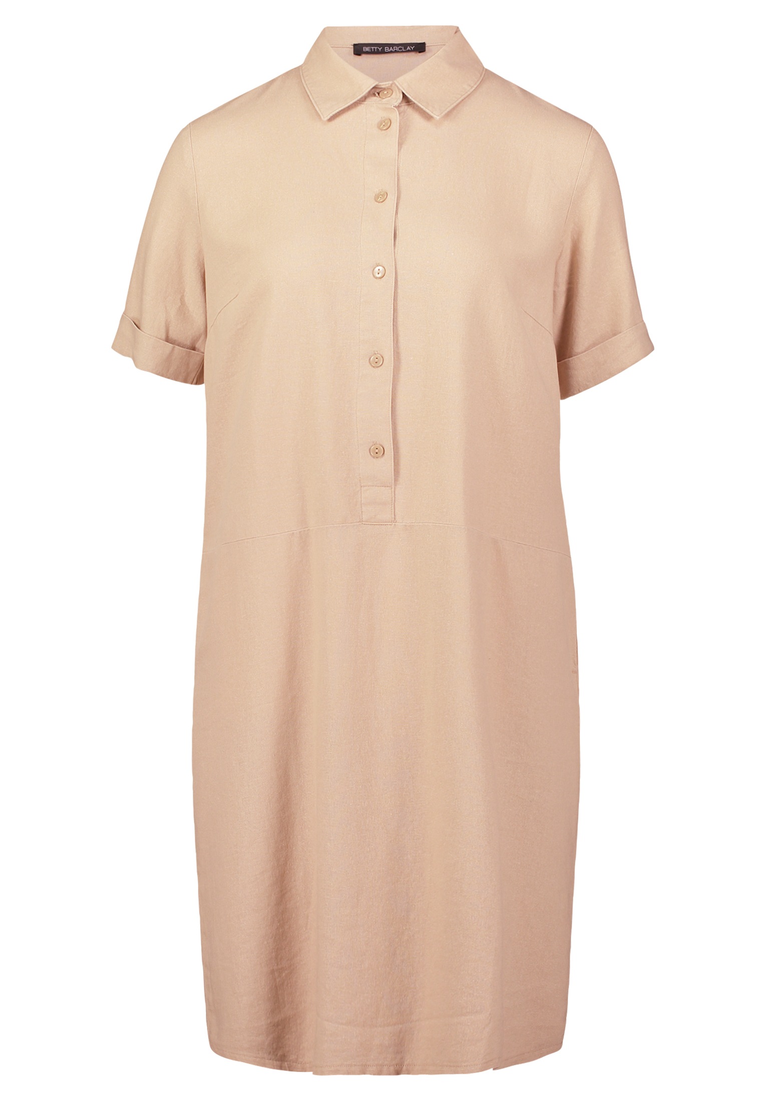 Betty Barclay Sommerkleid "Betty Barclay Damen Leinenkleid mit Knopfleiste" günstig online kaufen