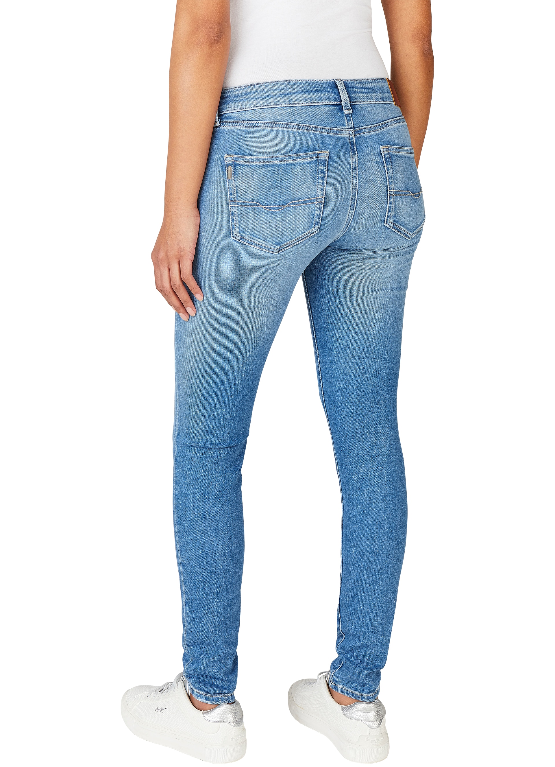 Pepe Jeans Skinny-fit-Jeans »SKINNY JEANS LW«, in verschiedenen Waschungen
