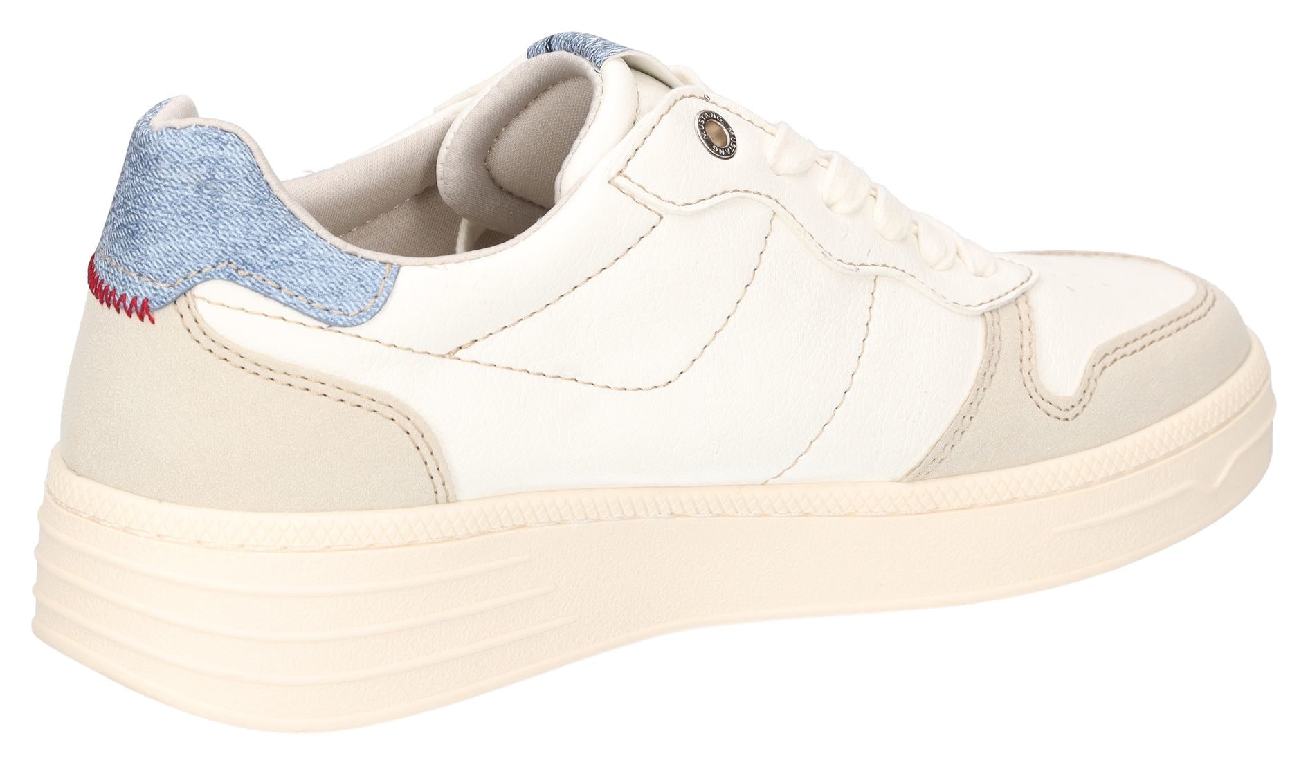 Mustang Shoes Sneaker, Retro Sneaker, Schnürschuh in schöner Farbkombination