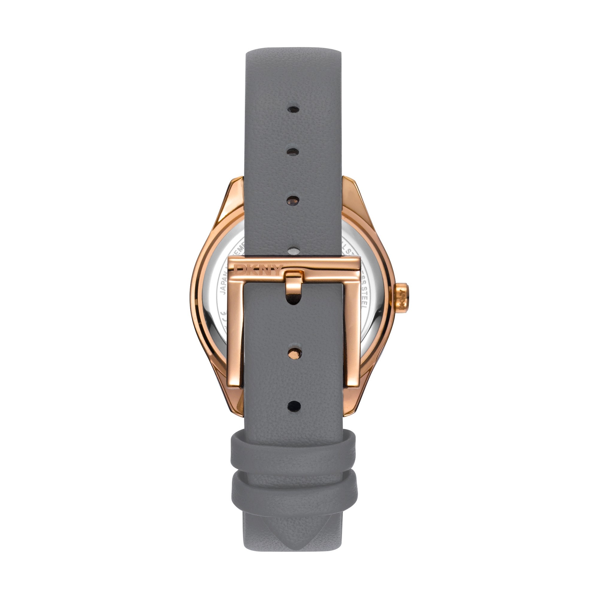 DKNY Quarzuhr »Astoria Logo« Armbanduhr, Damenuhr, Lederarmband, analog