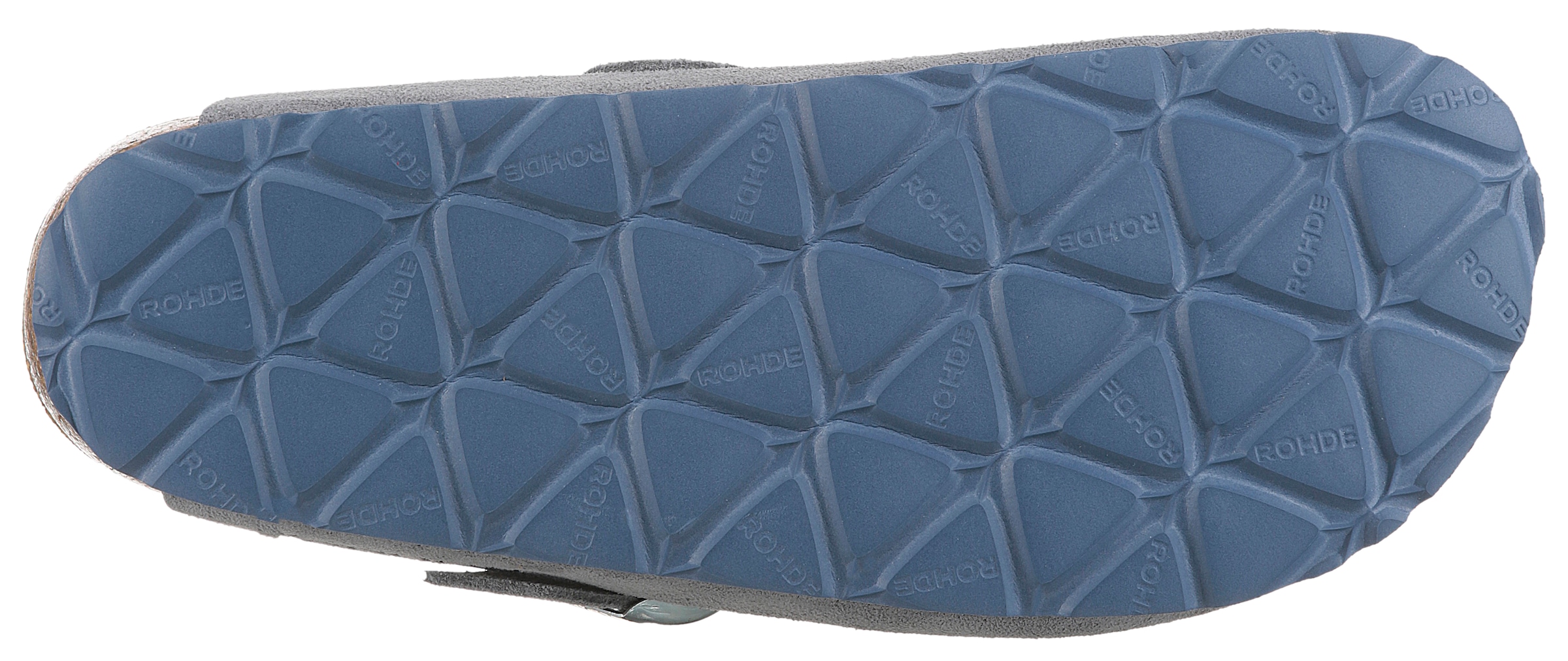 Rohde Pantoffel »Alba«, Sommerschuh, Schlappen, Hausschuh mit leichter Laufsohle, G-Weite