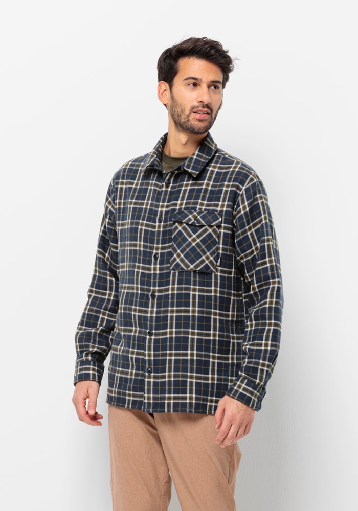 Jack Wolfskin Flanellhemd "MORGENLUFT SHIRT M"