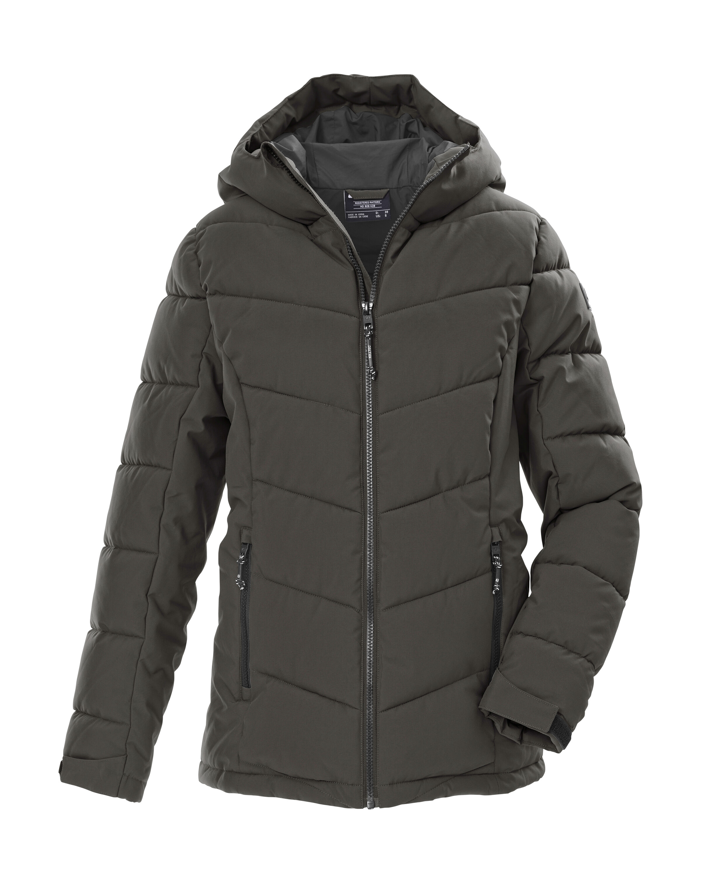 Killtec Steppjacke "KOW 261 WMN QLTD JCKT" Gefütterte Steppjacke, wasserabweisend, winddicht, Kapuze mit Schirm