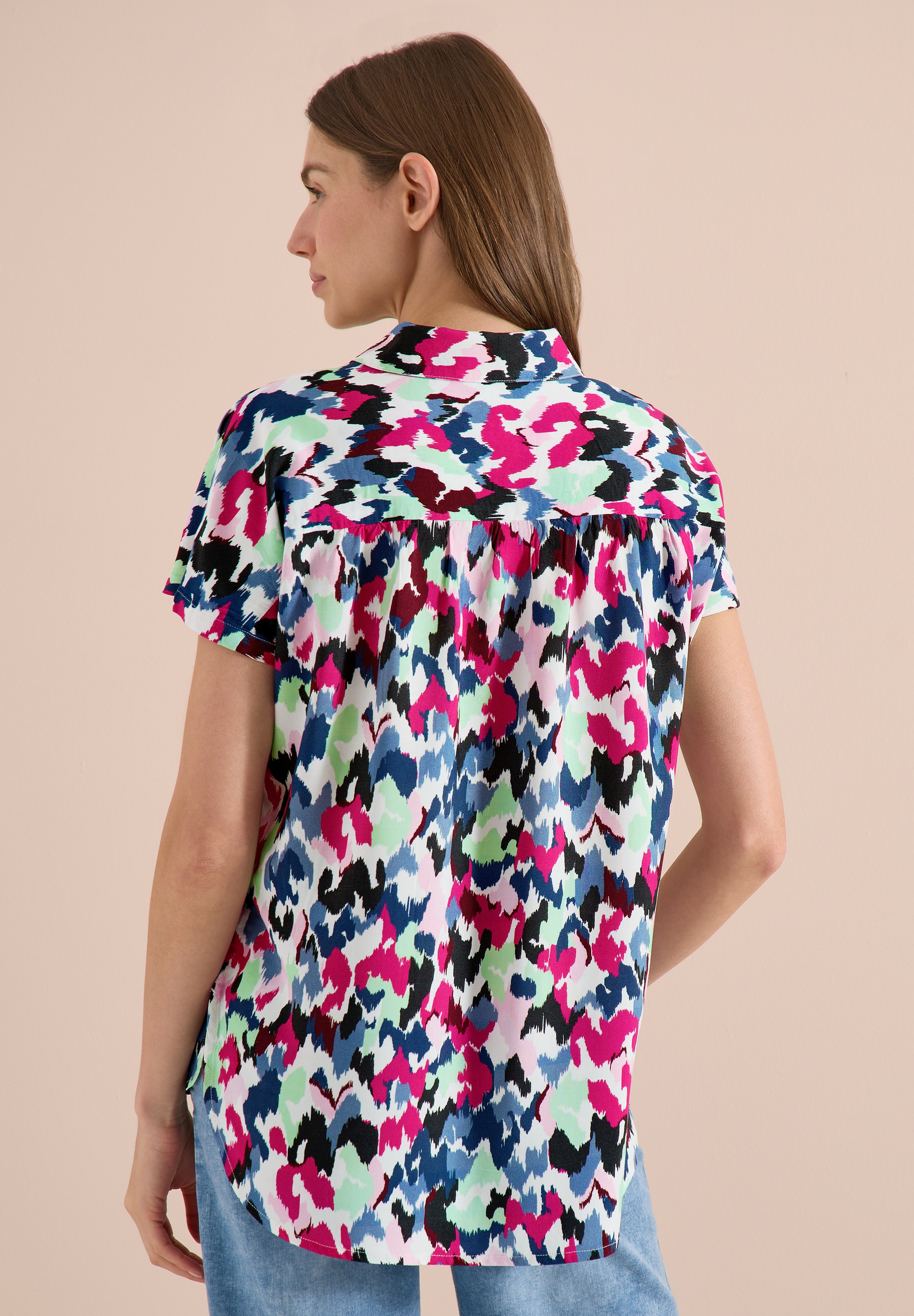 Cecil Shirtbluse mit allover Print