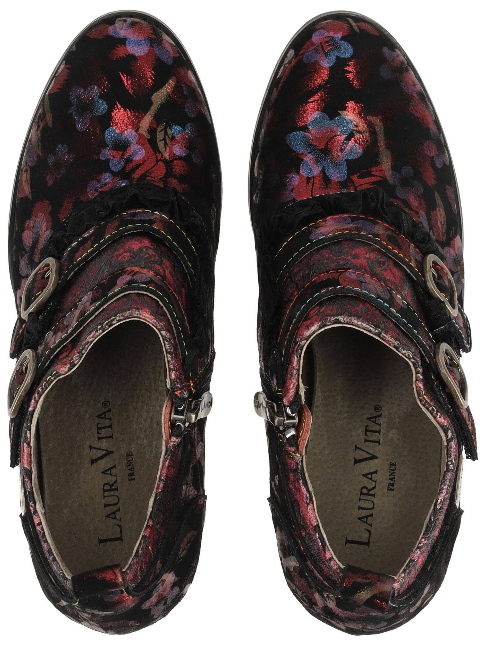 LAURA VITA Pumps »LAURA VITA Pumps Leder/Textil«