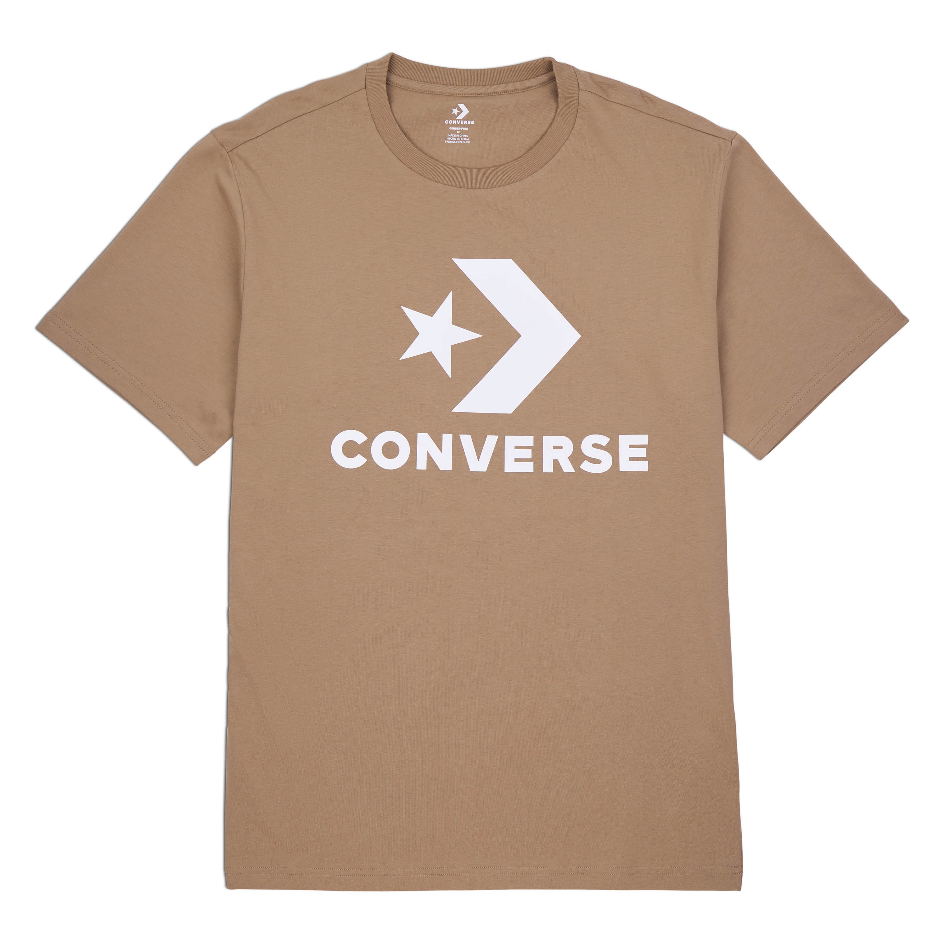 Thumbnail - Converse T-Shirt "UNISEX CONVERSE GO-TO STAR CHEVRON LOGO STANDARD FIT T-SHIRT" 1 Stk. tlg.