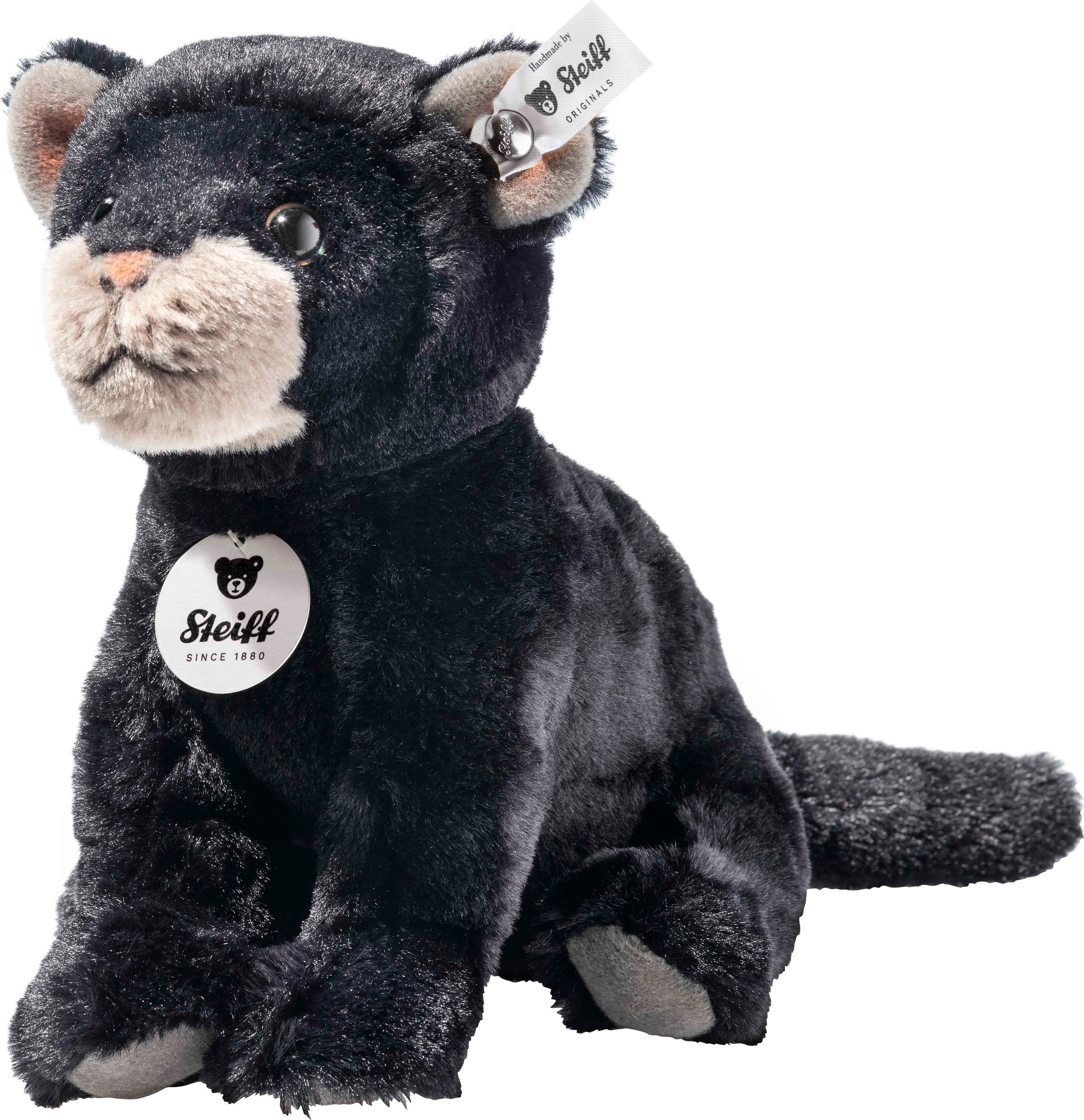 Steiff Kuscheltier »Teddies for tomorrow Taky Baby Panther«, aus recycelten PET Flaschen