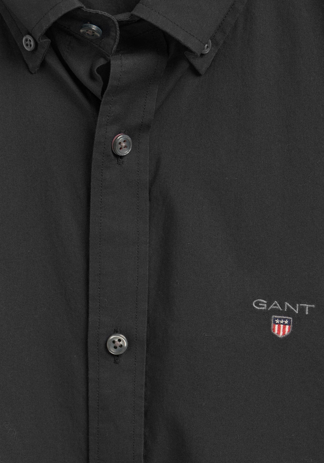 Brusttasche | klassisches Gant Friday Businesshemd »SLIM einer BAUR und BD«, Design mit BROADCLOTH Black Kent-Kragen