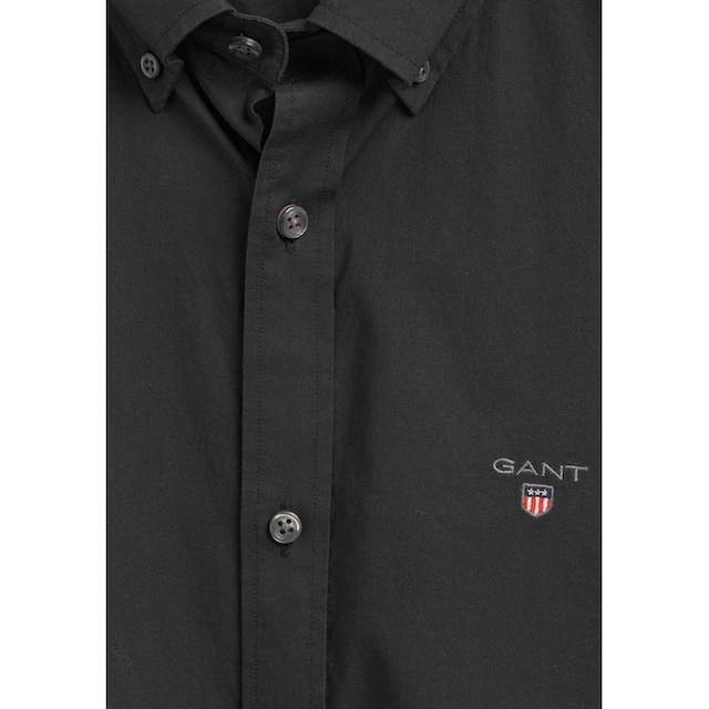 Black Friday Gant Businesshemd »SLIM BROADCLOTH BD«, klassisches Design mit  Kent-Kragen und einer Brusttasche | BAUR