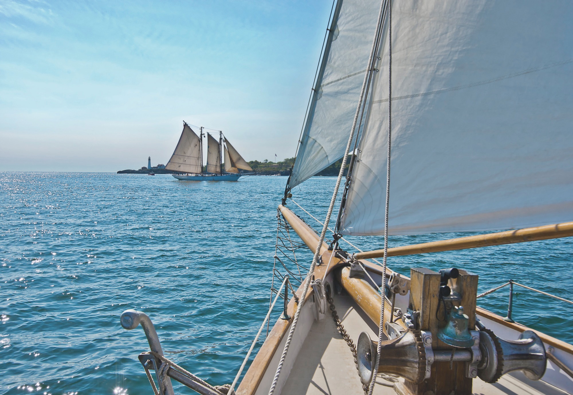 Komar Fototapete »Sailing«, 368x254 inklusive (Breite | BAUR x cm Kleister Höhe), kaufen