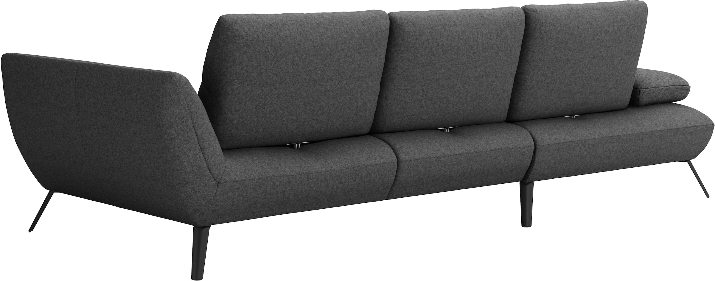 Places of Style Ecksofa »Mikado L-Form«, inkl. Sitztiefenverstellung und Armteilverstellung