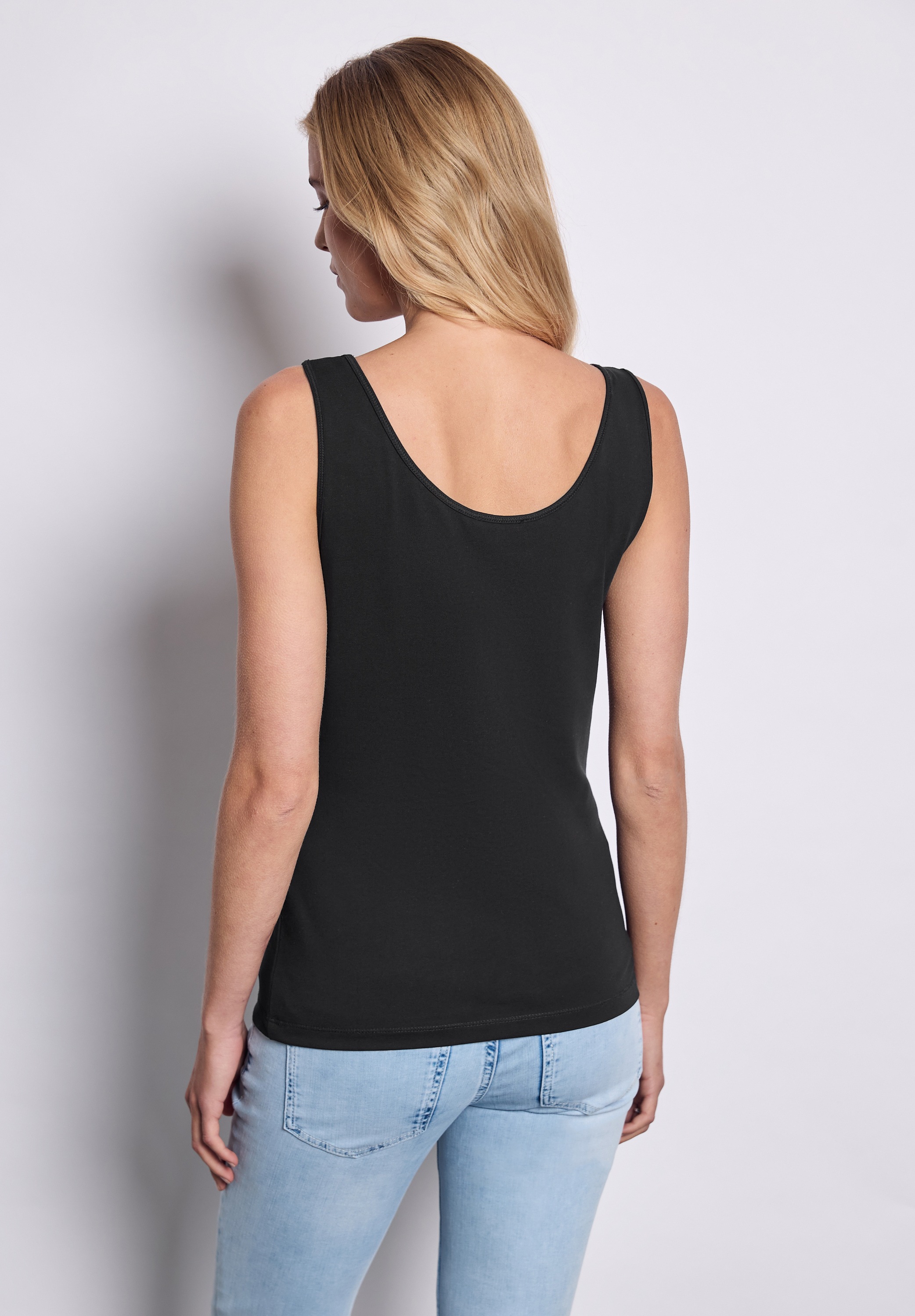 STREET ONE STUDIO Rundhalsshirt, im soften Baumwoll-Mix günstig online kaufen