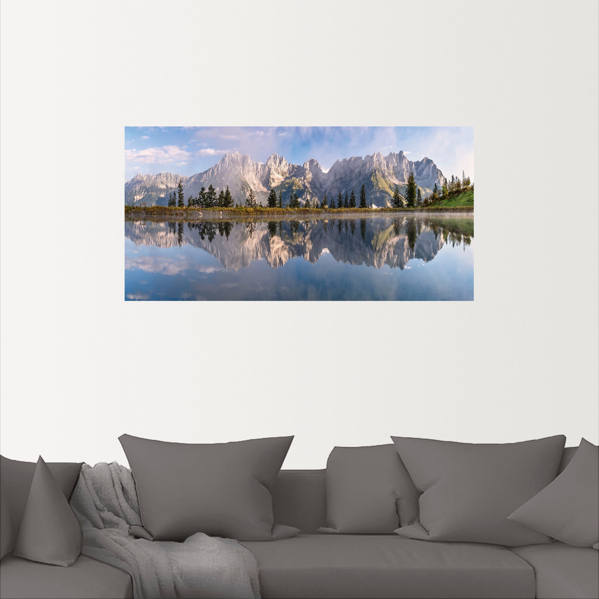 Artland Wandbild "Wilder Kaiser in Tirol", Bilder von Europa, (1 St.), als günstig online kaufen