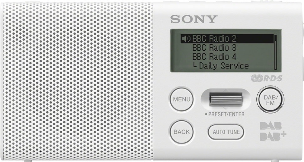 Sony Digitalradio (DAB+) (DAB+)-FM-Tuner W) 1,5 (Digitalradio | »XDR-P1DBP«, BAUR