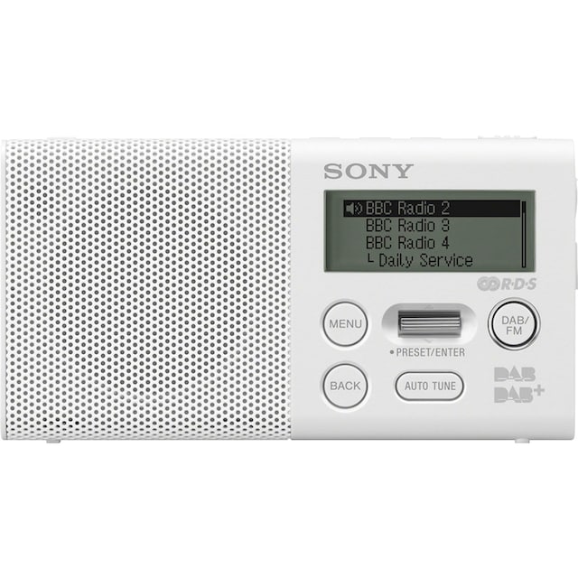 Sony Digitalradio (DAB+) »XDR-P1DBP«, (Digitalradio (DAB+)-FM-Tuner 1,5 W)  | BAUR