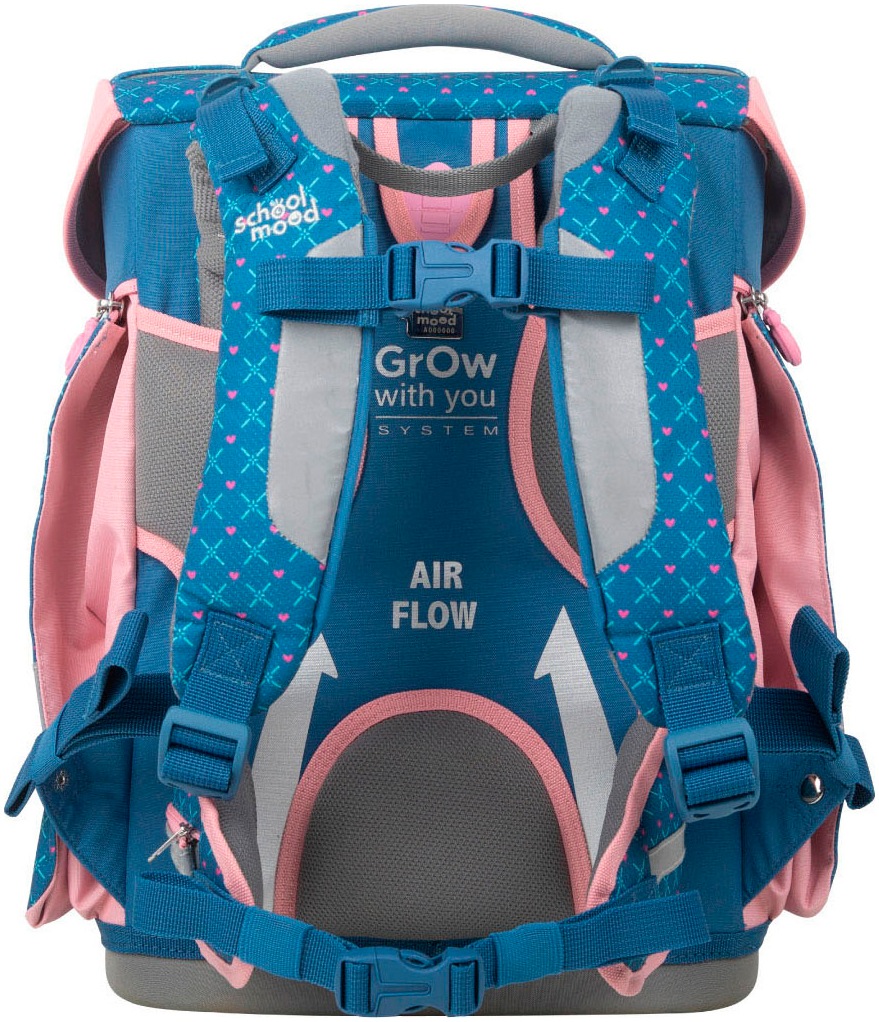 SCHOOL-MOOD® Schulranzen »Champion Maxx Pro«, retroreflektierende Flächen