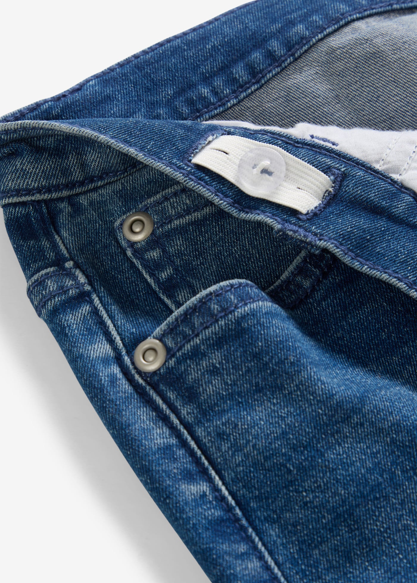 bonprix Loose-fit-Jeans für Kinder, aus robustem Denim, mit Baumwolle und Elasthan, Loose Fit