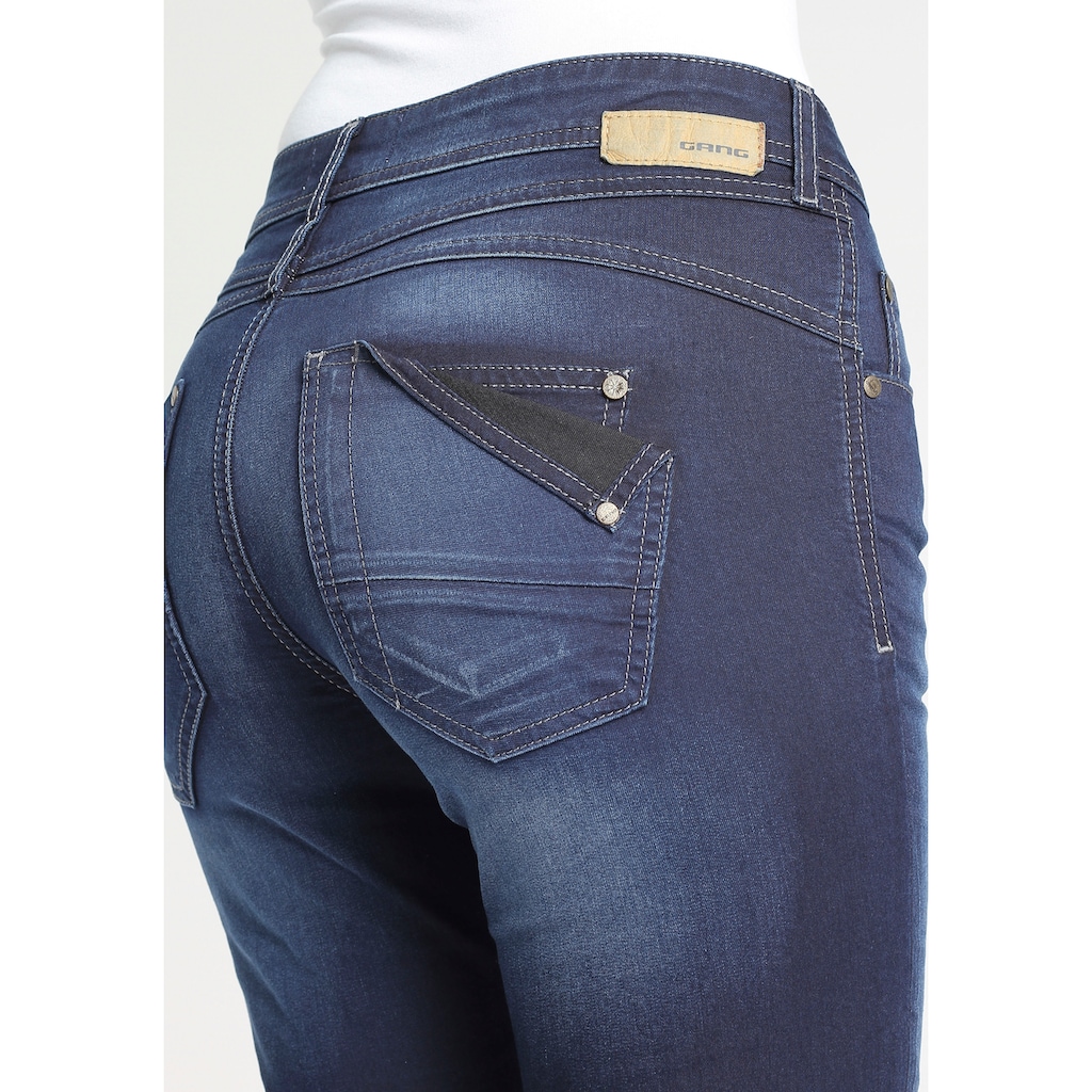 GANG Relax-fit-Jeans »94AMELIE CROPPED«, mit Stretch für hohen Tragekomfort