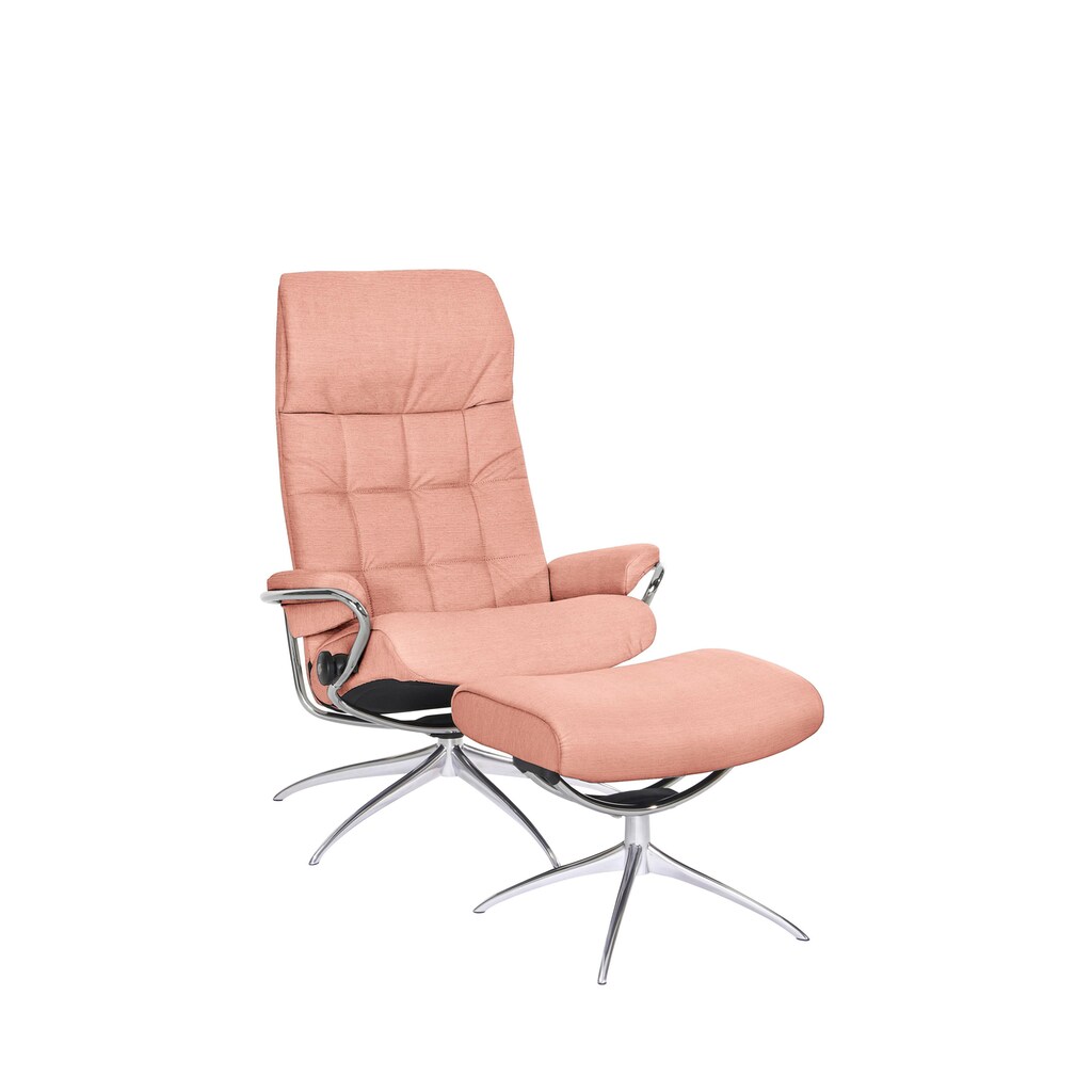 Stressless® Relaxsessel »London«, (Set, Relaxsessel mit Hocker)