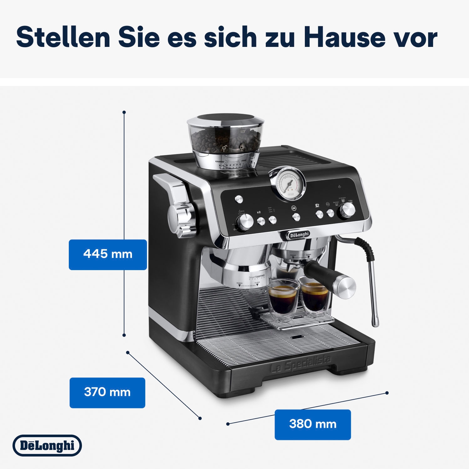 De'Longhi Espressomaschine »La Specialista Prestigio EC9355.BM«, Siebträger, inkl. 250g Kimbo Classic im Wert von UVP € 6,49