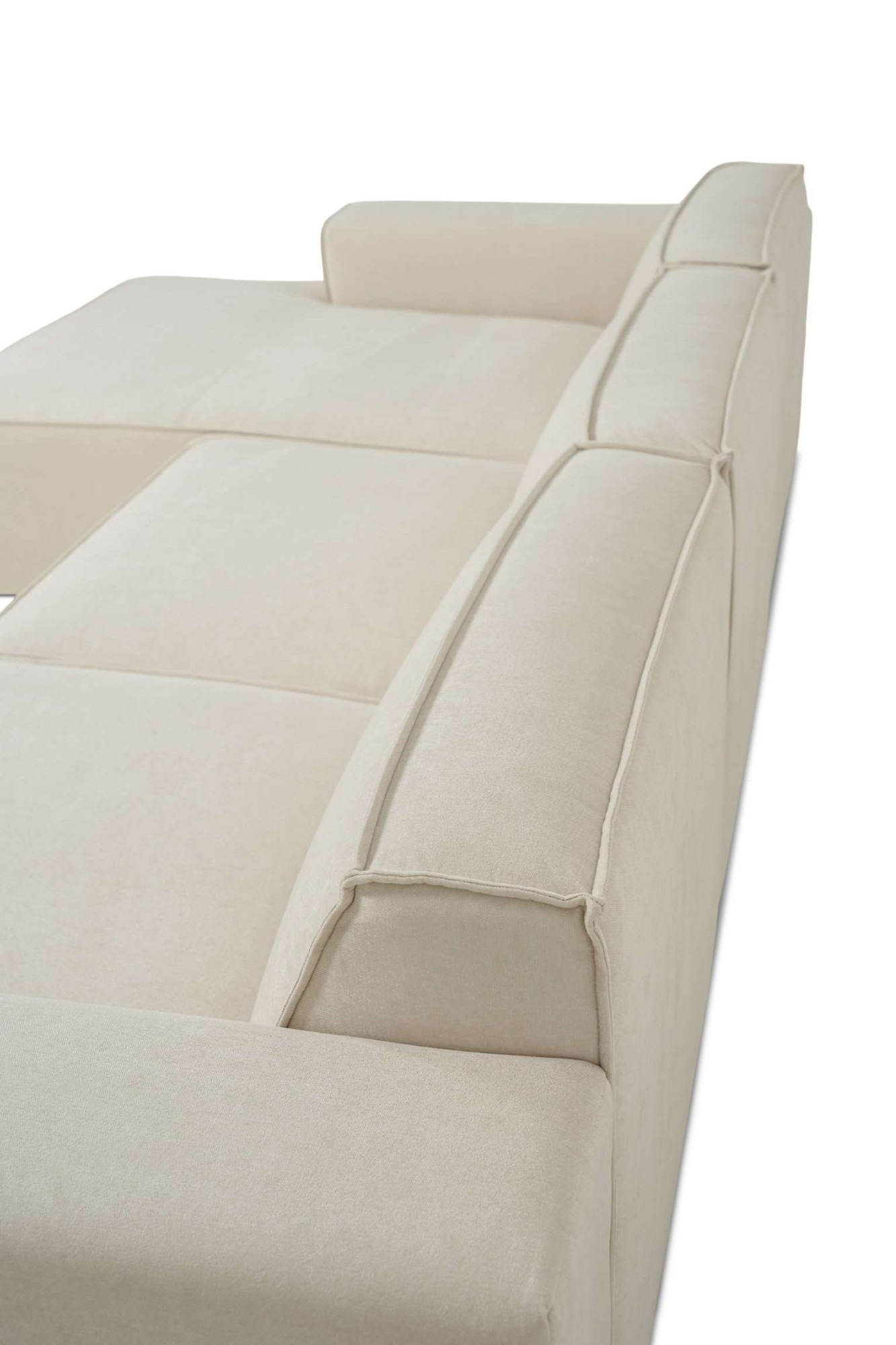 OTTO home Ecksofa »Jorrena, extra weicher Chenille-Stoff« L-Form, 3 Komfortstufen, Breite 346 cm, mit Wellenunterfederung