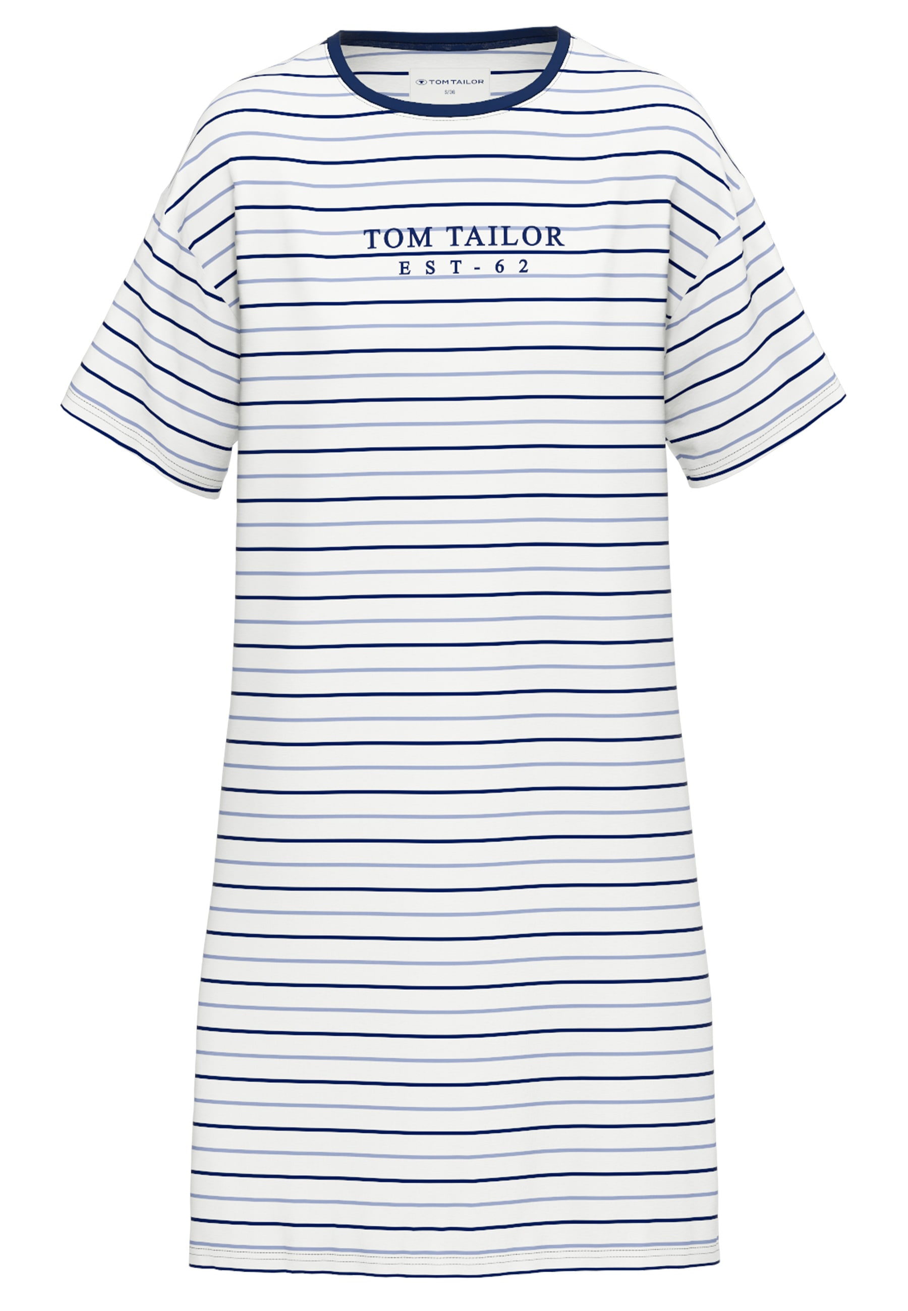 TOM TAILOR Nachthemd, Allover gestreift