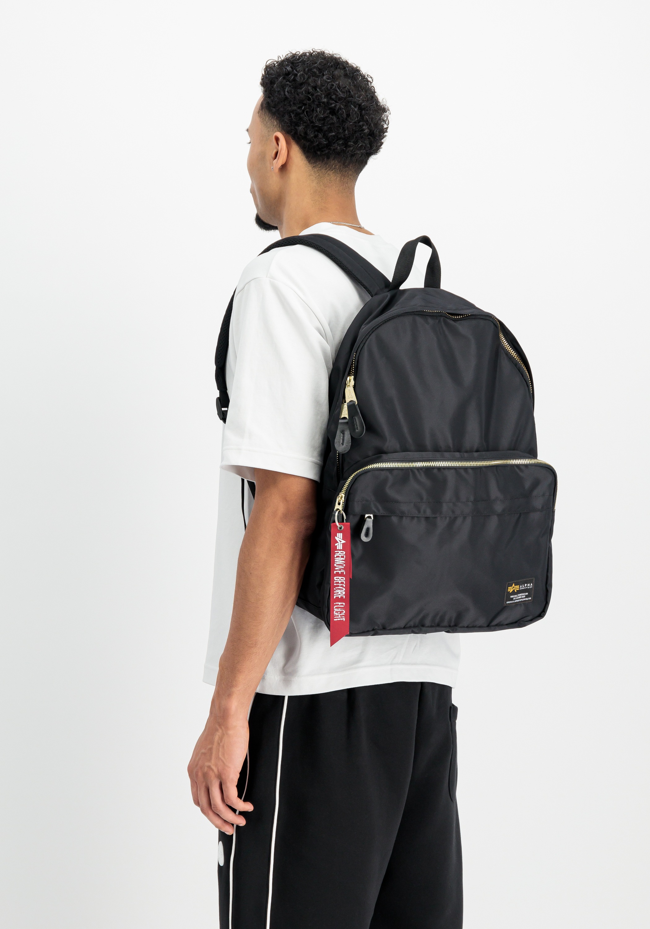 Alpha Industries Schultertasche »Alpha Industries Accessoires - Bags Crew Backpack«
