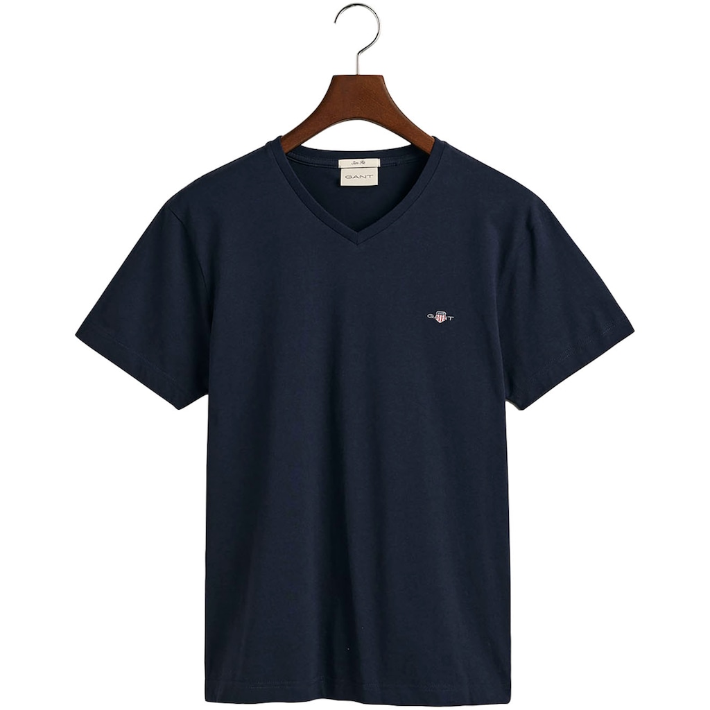 Gant T-Shirt »SLIM SHIELD V-NECK T-SHIRT«