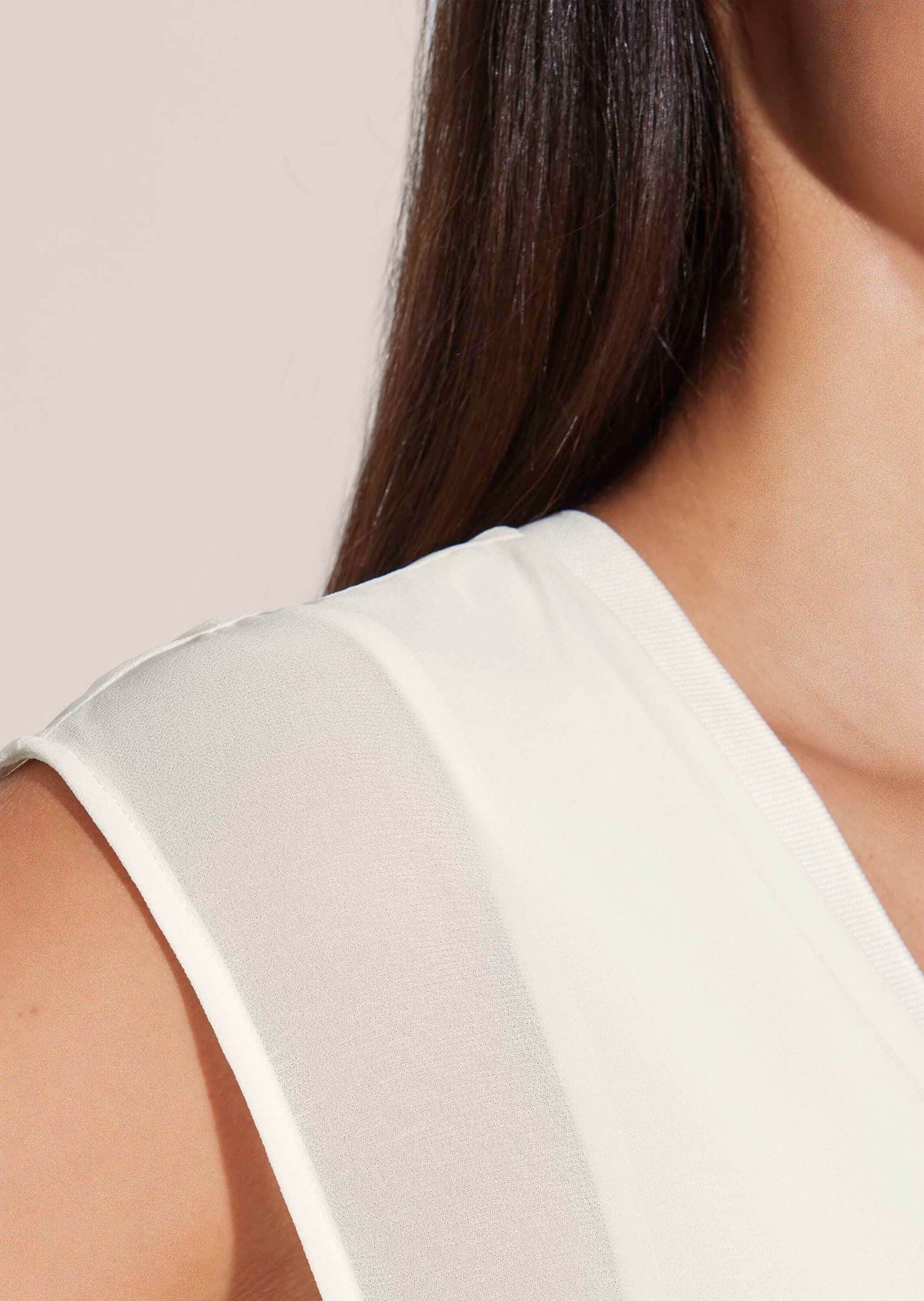 MADELEINE Blusentop »Blusentop Langes Blusentop im Layer-Look«