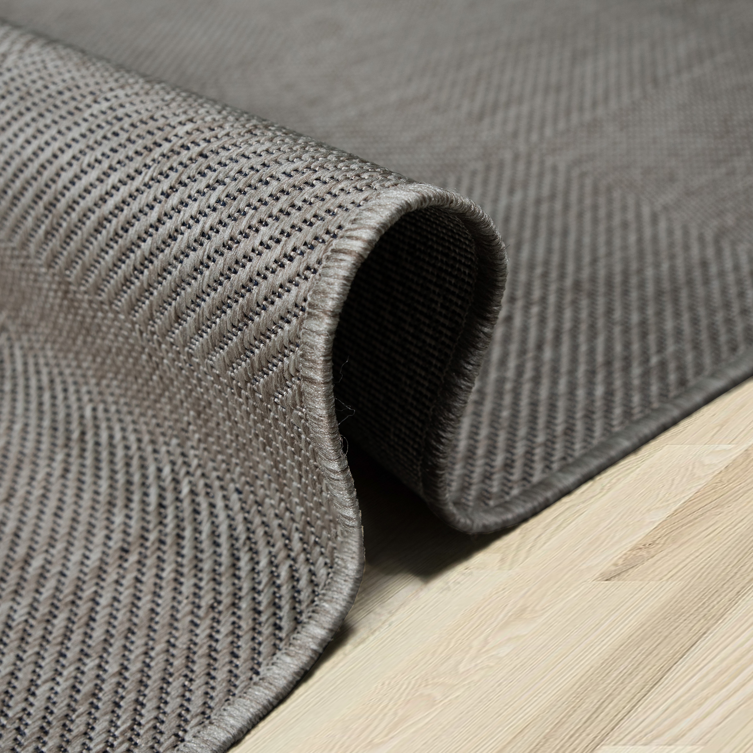 my home Teppich »Anna, auch als Läufer erhältlich«, rechteckig, 3 mm Höhe, In- und Outdoor geeignet, Sisal-Optik, Wetterfest & UV-beständig