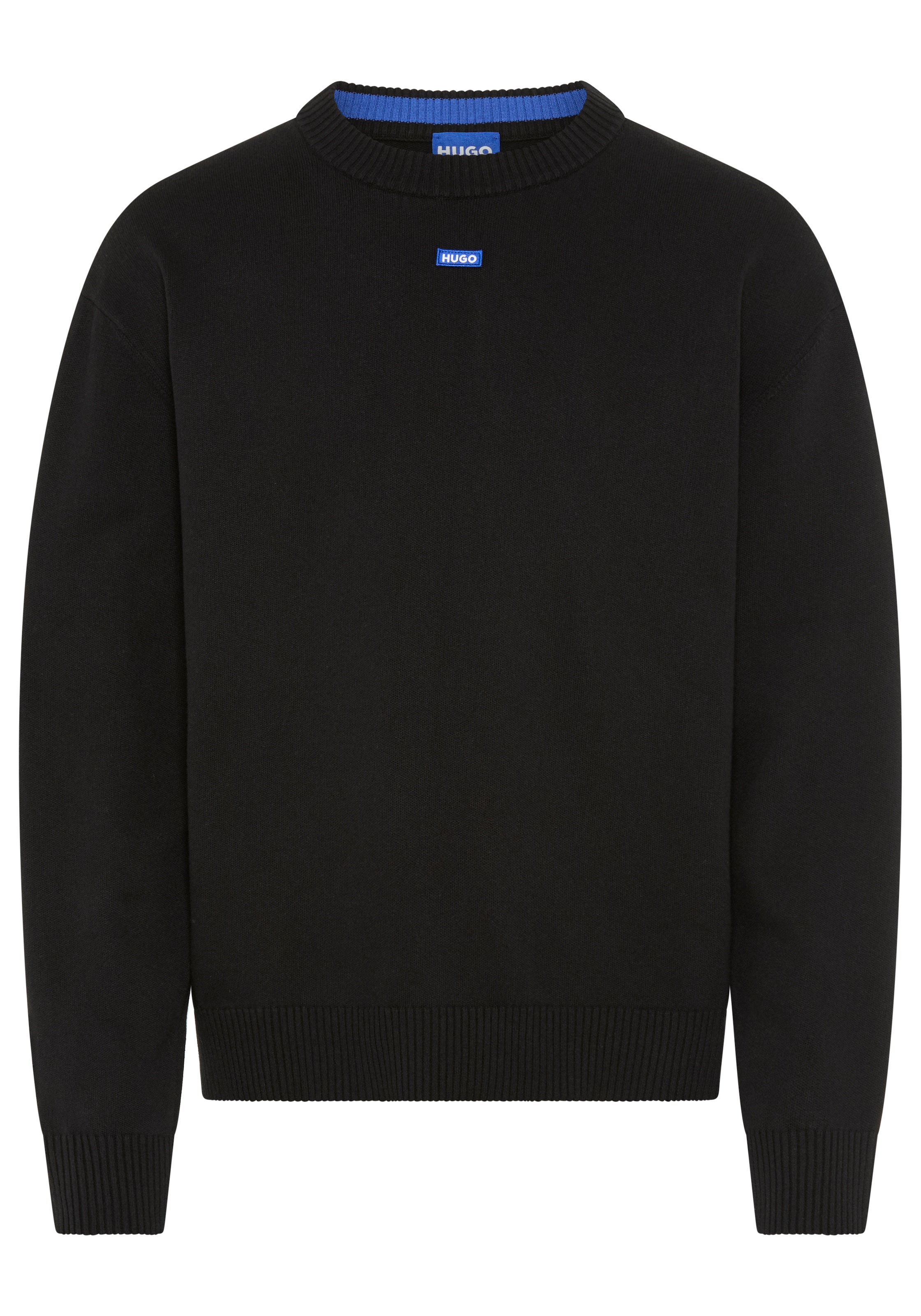 HUGO Blue Rundhalspullover "San Casey", relaxed fit günstig online kaufen