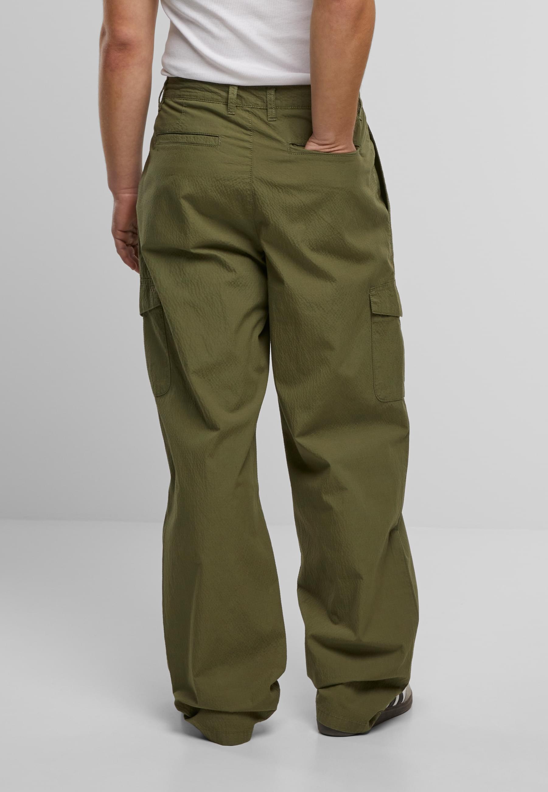 URBAN CLASSICS Cargohose »Urban Classics Wide Pleated Cargo Pants«, (1 tlg.)