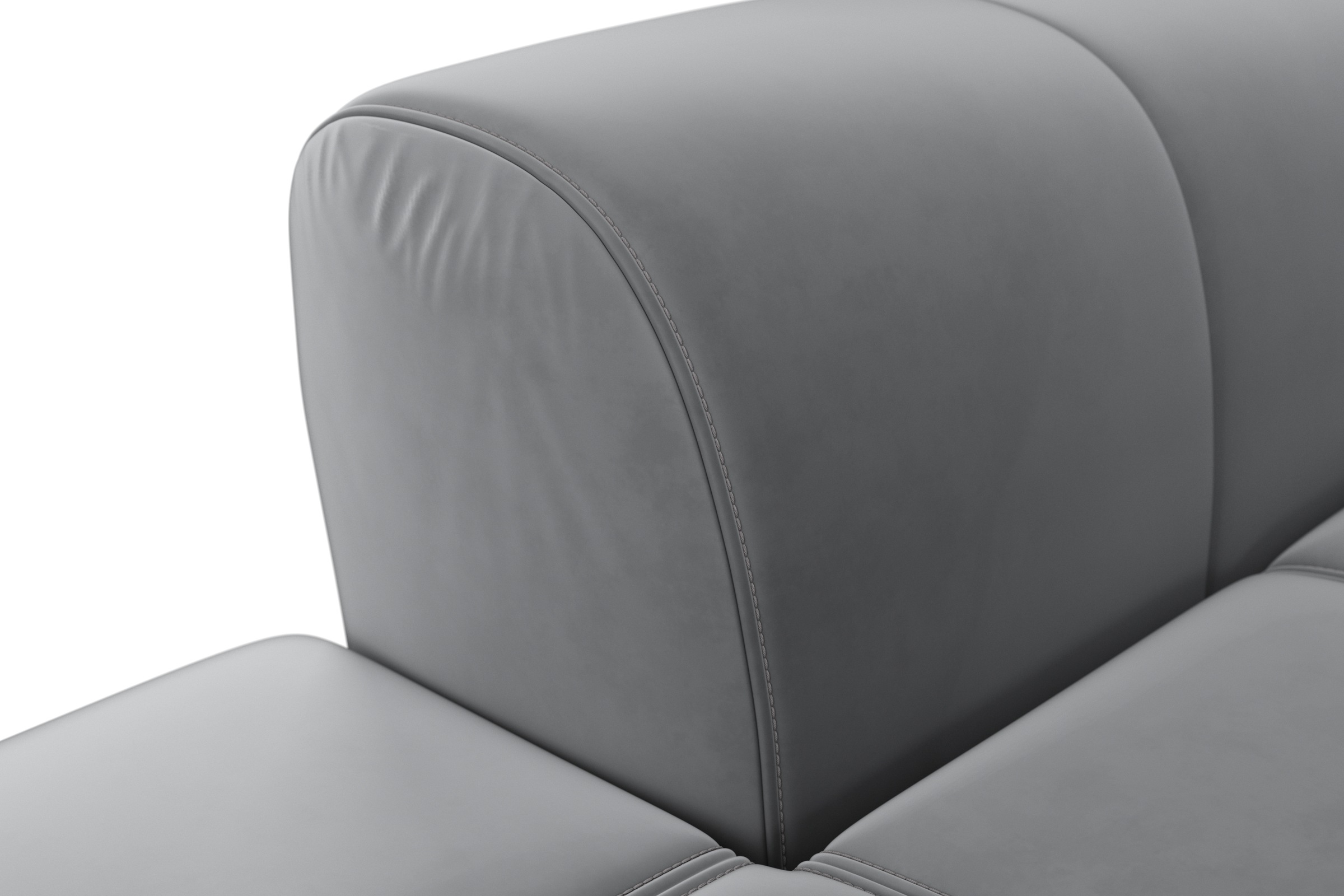 sit&more Ecksofa »Bendigo L-Form« inklusive Sitztiefenverstellung, Bodenfreiheit 12 cm, in 2 Fußfarben