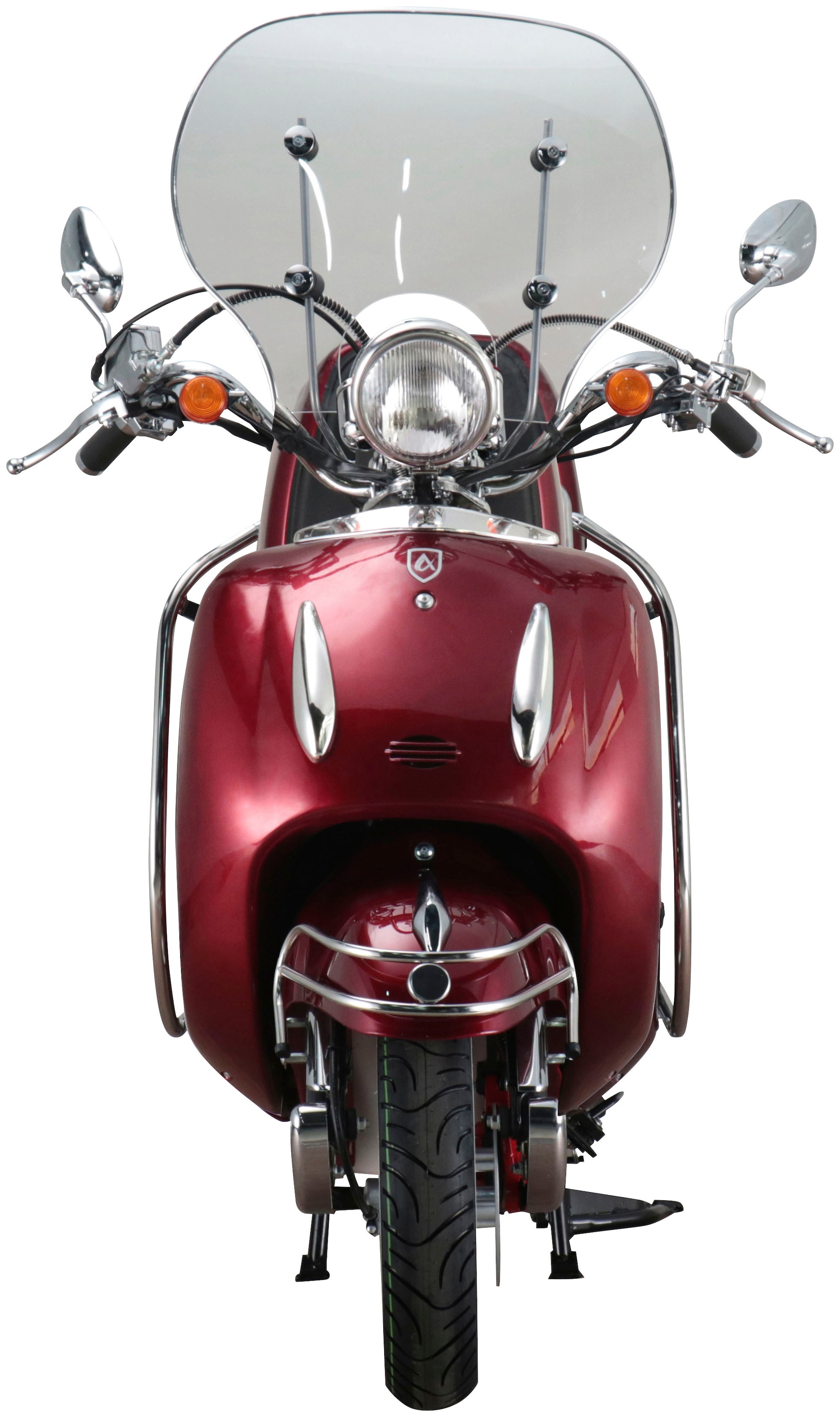 Alpha Motors Motorroller »Retro Firenze Limited«, 125 cm³, 85 km/h, Euro 5, 8,6 PS, (Spar-Set), mit Lenkerschloss und Windschild