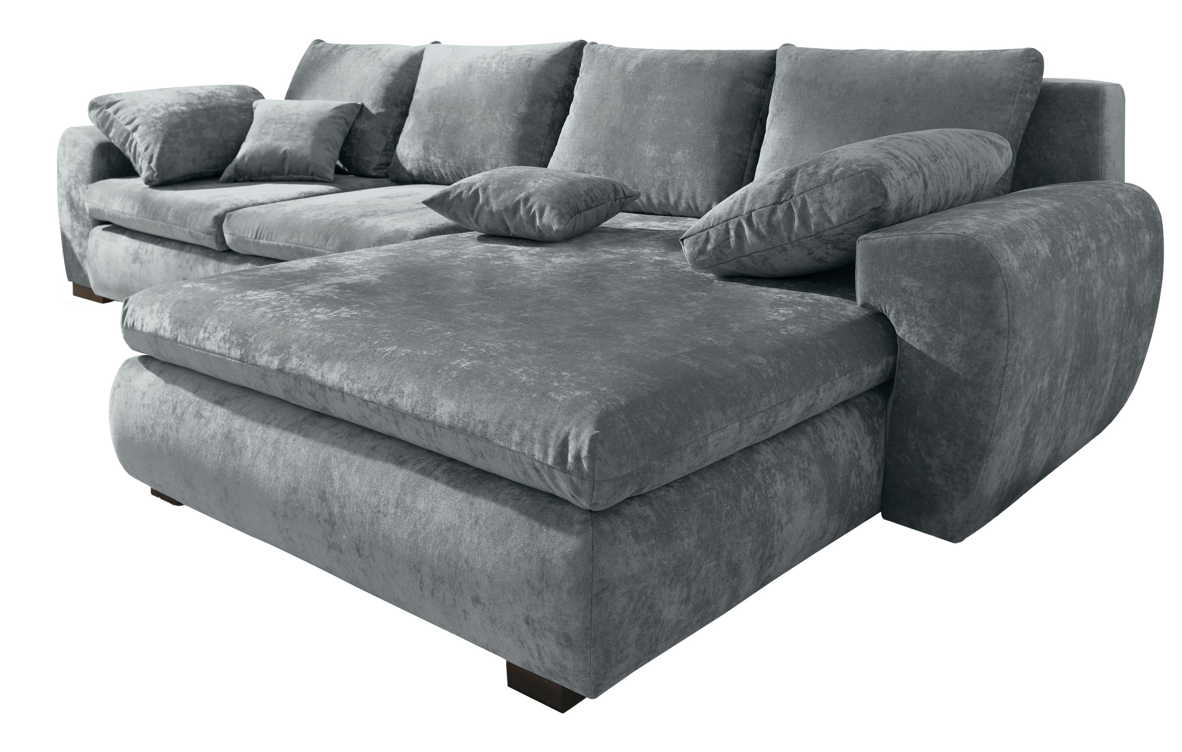 Home affaire Ecksofa "Cara Mia L-Form, B: 325 cm" mit 4 Zierkissen, optiona günstig online kaufen