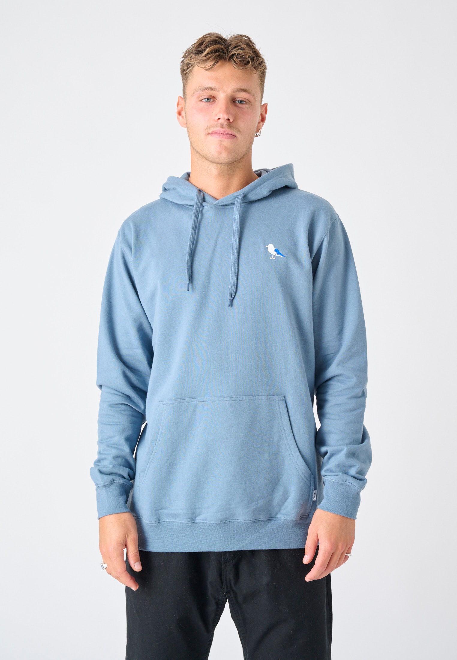 Cleptomanicx Kapuzensweatshirt "Hooded Embro Gull 2", im klassischen Design