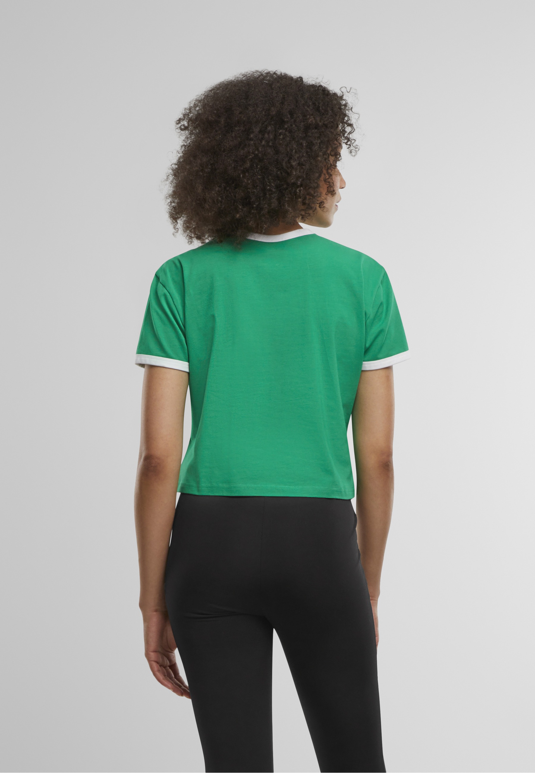 URBAN CLASSICS T-Shirt »Urban Classics Ladies Contrast Retro T-Shirt« 1 Stk.