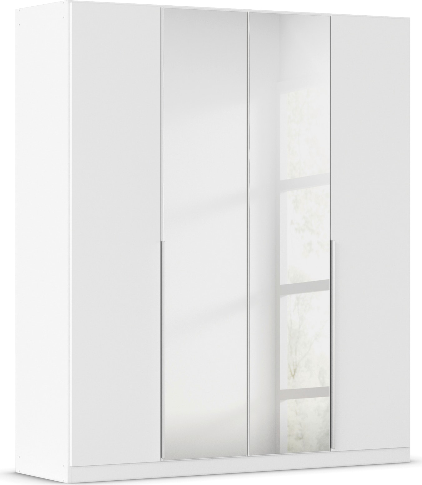 OTTO home Drehtürenschrank "Kleiderschrank Schrank Garderobe AGORDO mit Dekor- oder Hochglanzfront" in zwei Griff-Farben, Breiten 91-405 cm, durchdachte Innenausstattung, in 8 Breiten und 2 Höhen MADE IN GERMANY