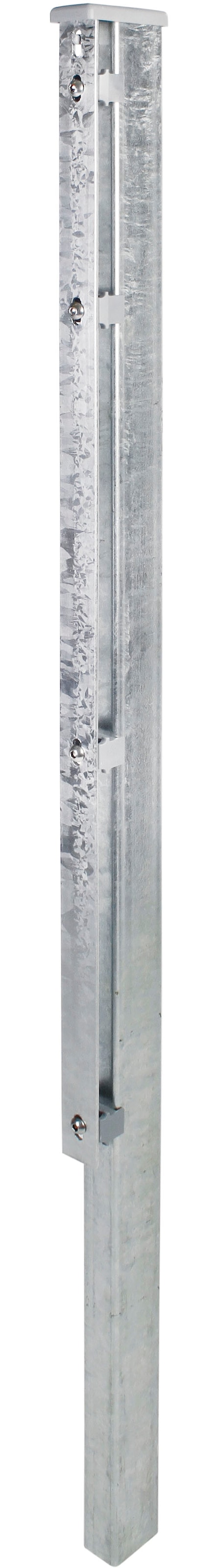 Alberts 60x40 mm für Doppelstabmattenzaun, 120 cm, mit Flacheisen