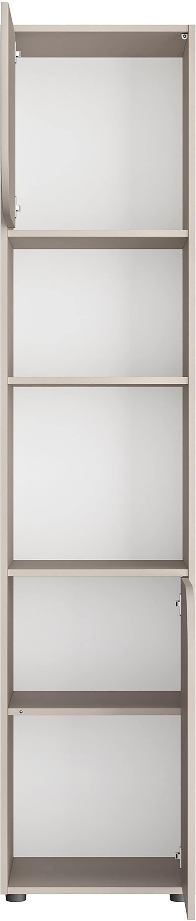 Gami Kleiderschrank »2-türiges Bücherregal«, Ein sehr funktioneller Schrank mit Regal.